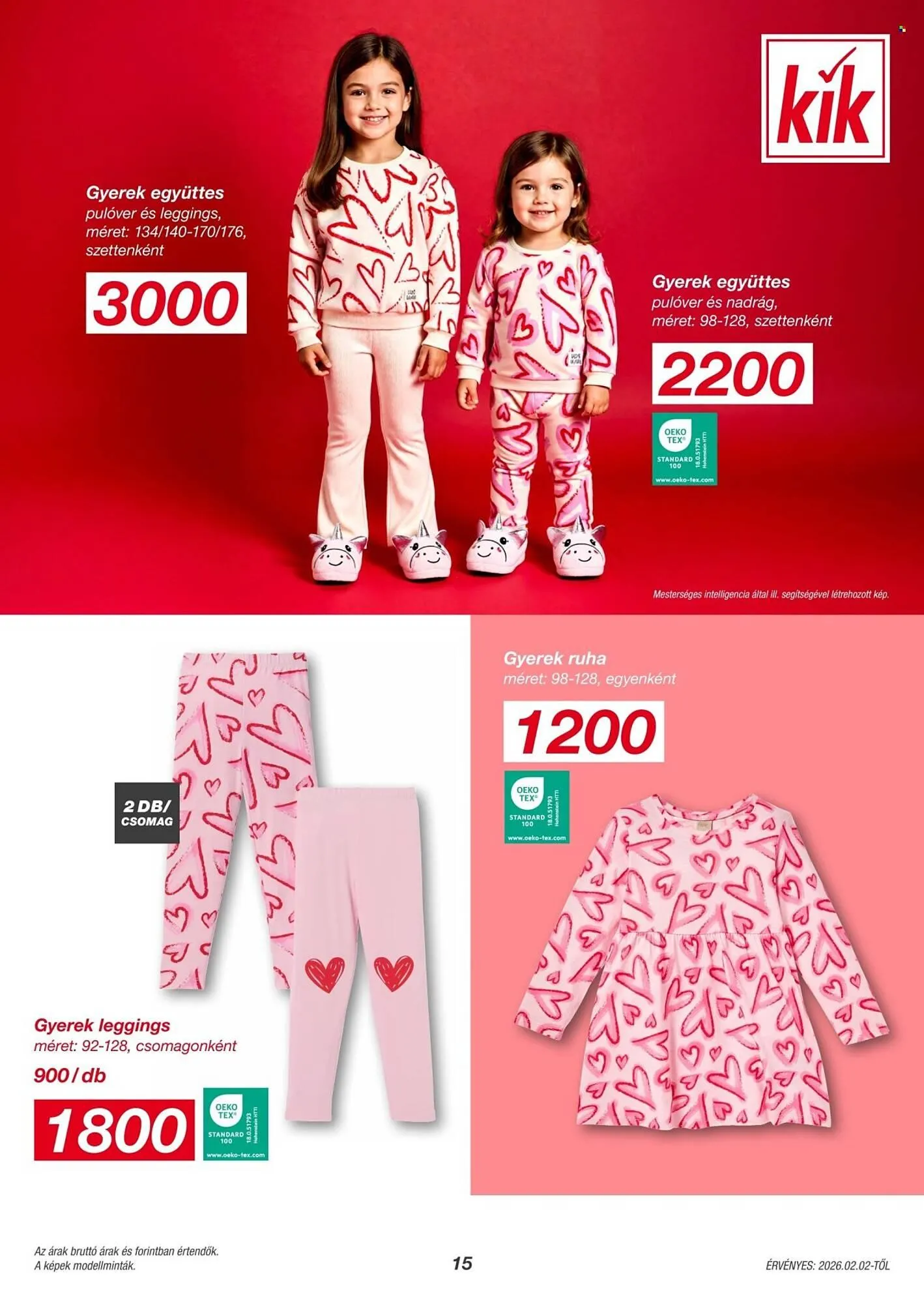 Katalógus Kik akciós újság február 2.-tól február 22.-ig 2026. - Oldal 15