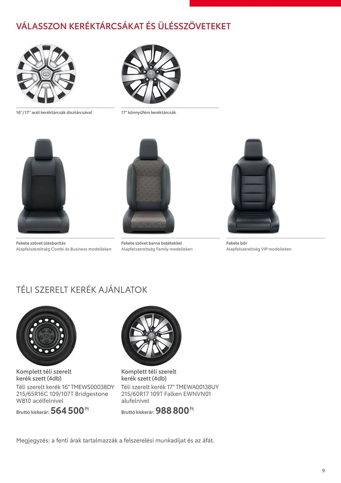 Katalógus Toyota akciós újság március 8.-tól május 5.-ig 2025. - Oldal 9