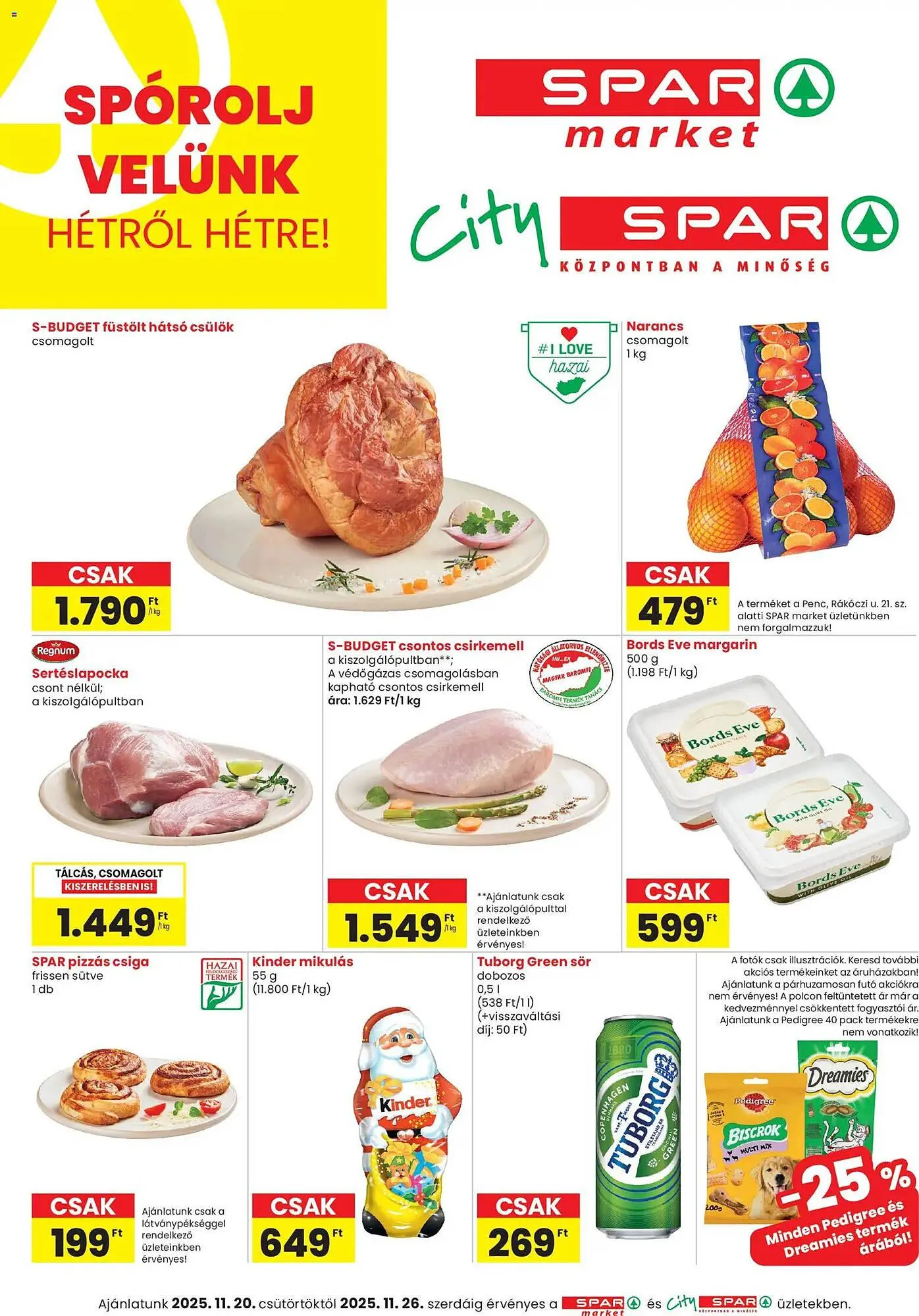 Spar akciós újság - 1