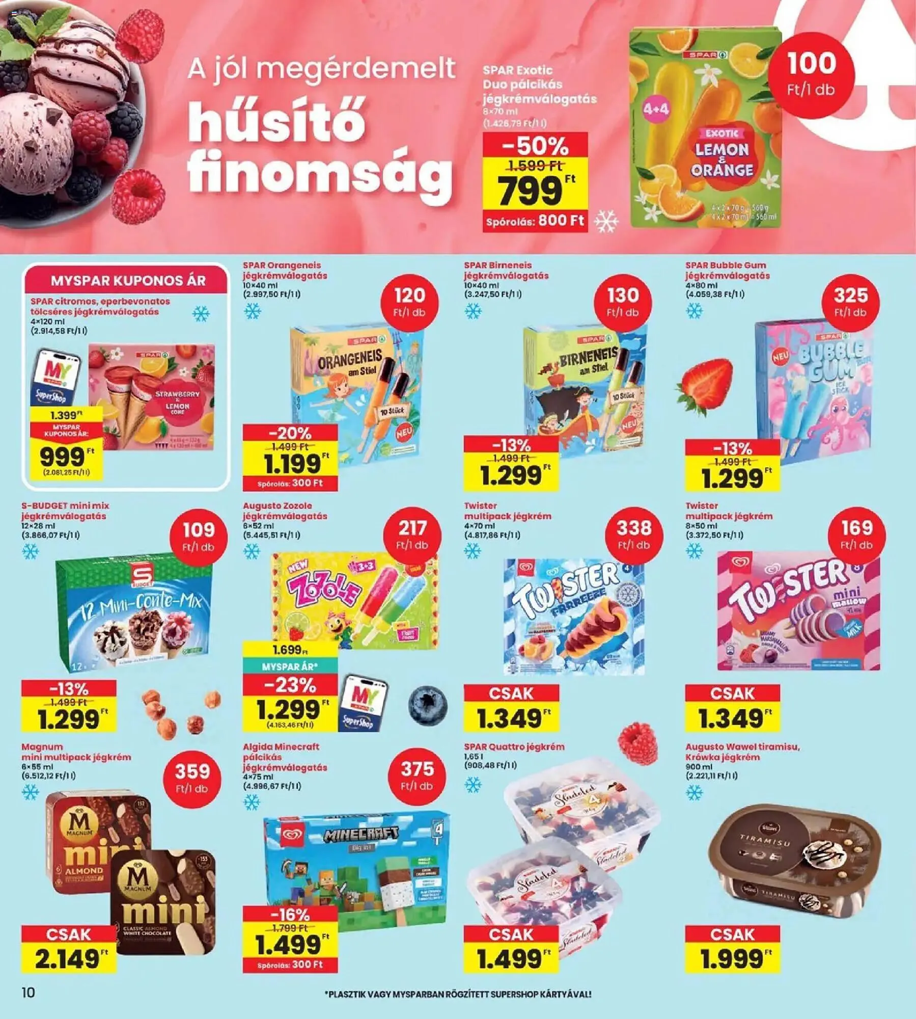 Katalógus Interspar akciós újság május 14.-tól május 20.-ig 2026. - Oldal 10