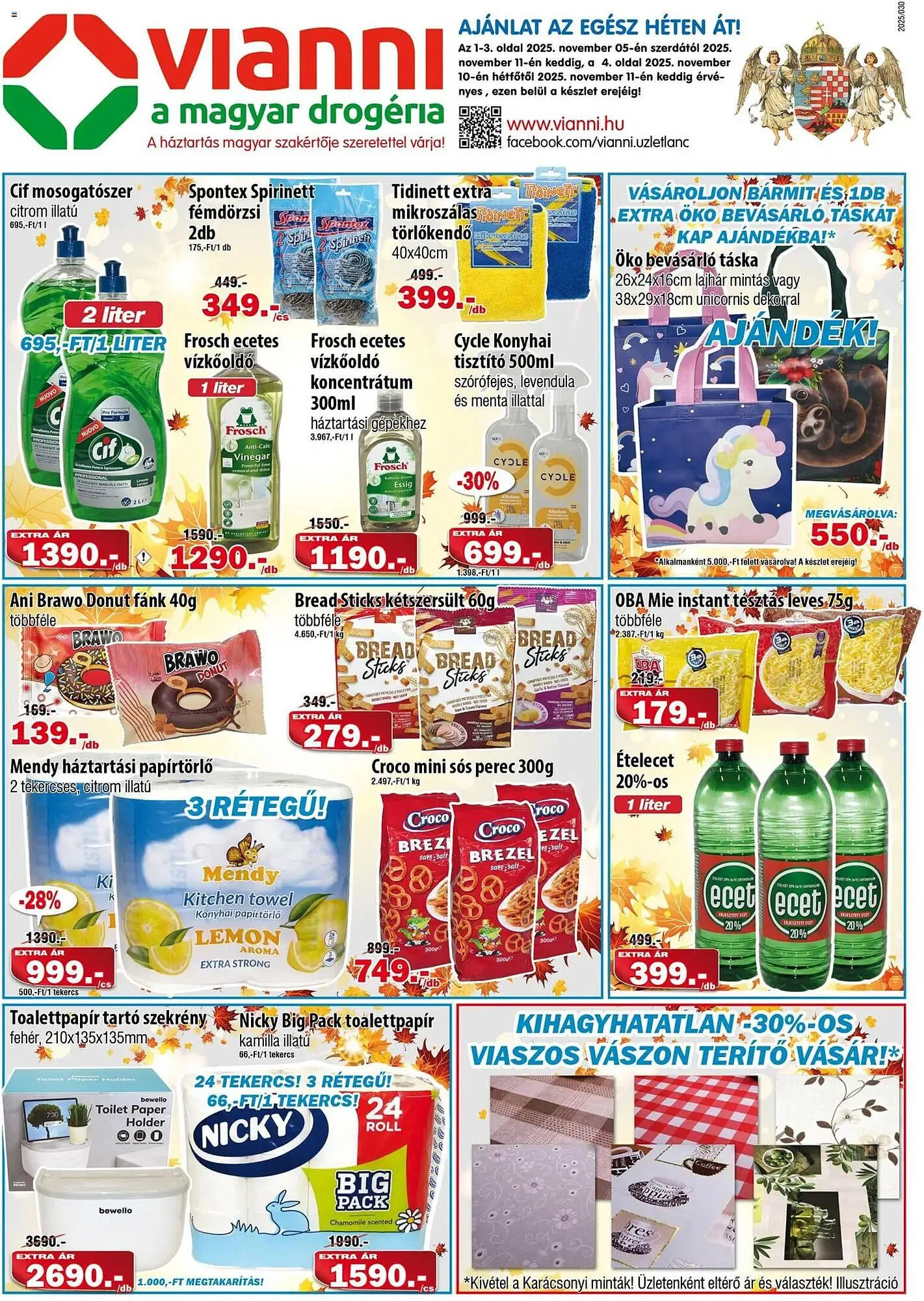 Vianni Drogéria akciós újság - 1