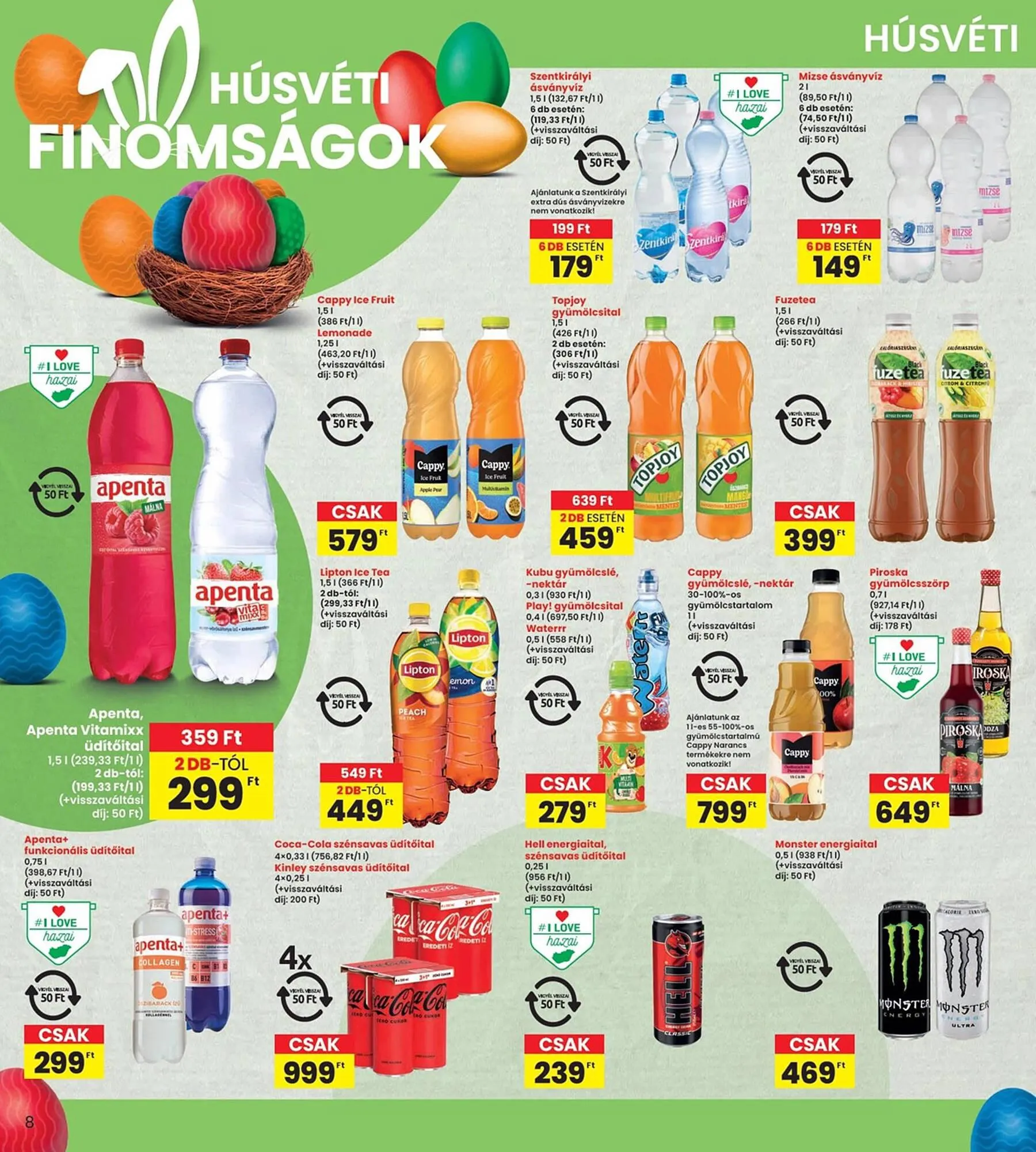 Katalógus Interspar akciós újság április 15.-tól április 22.-ig 2025. - Oldal 8