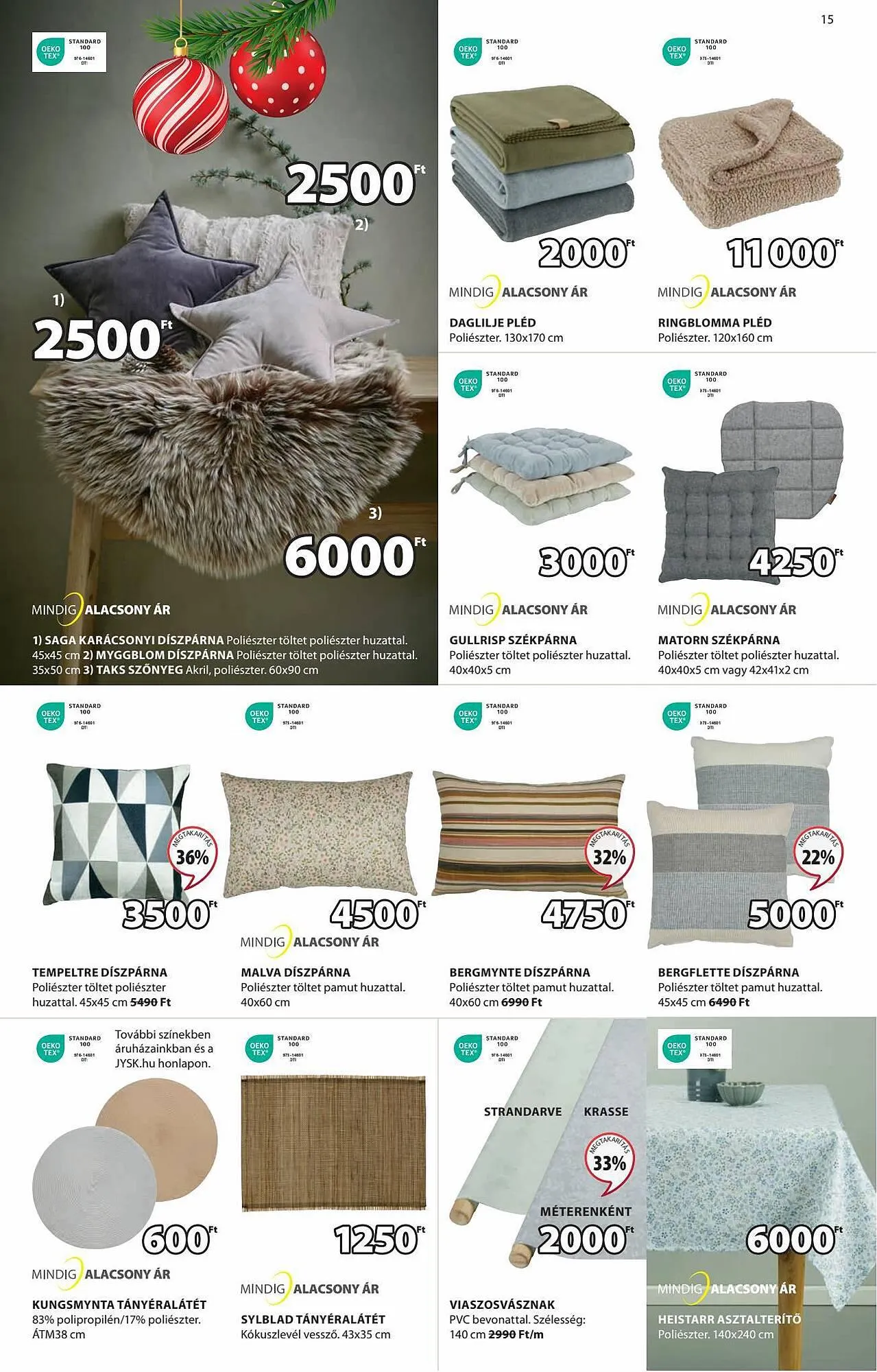 Katalógus JYSK akciós újság november 8.-tól november 26.-ig 2023. - Oldal 15