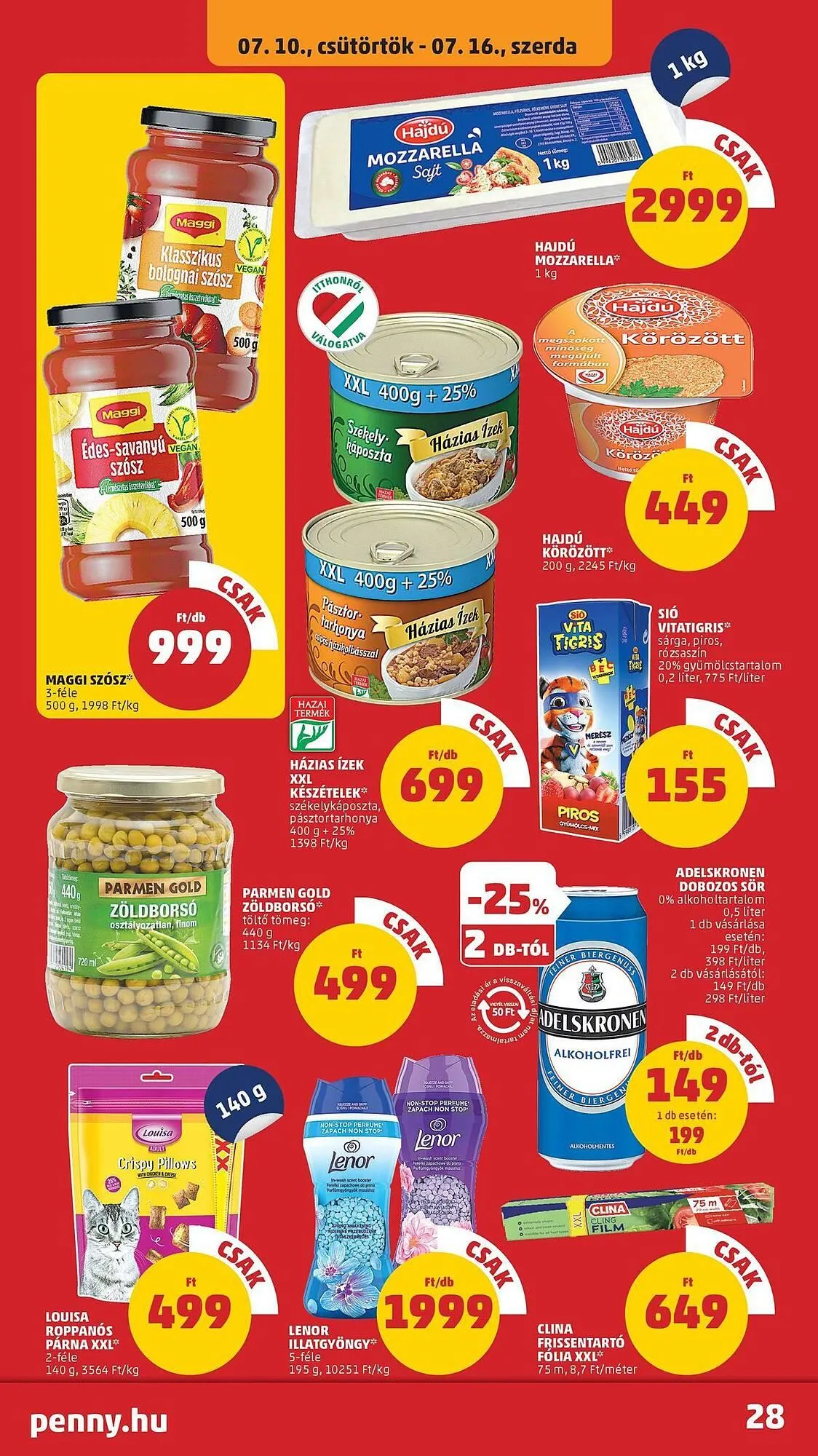 Katalógus PENNY akciós újság október 7.-tól október 16.-ig 2025. - Oldal 32