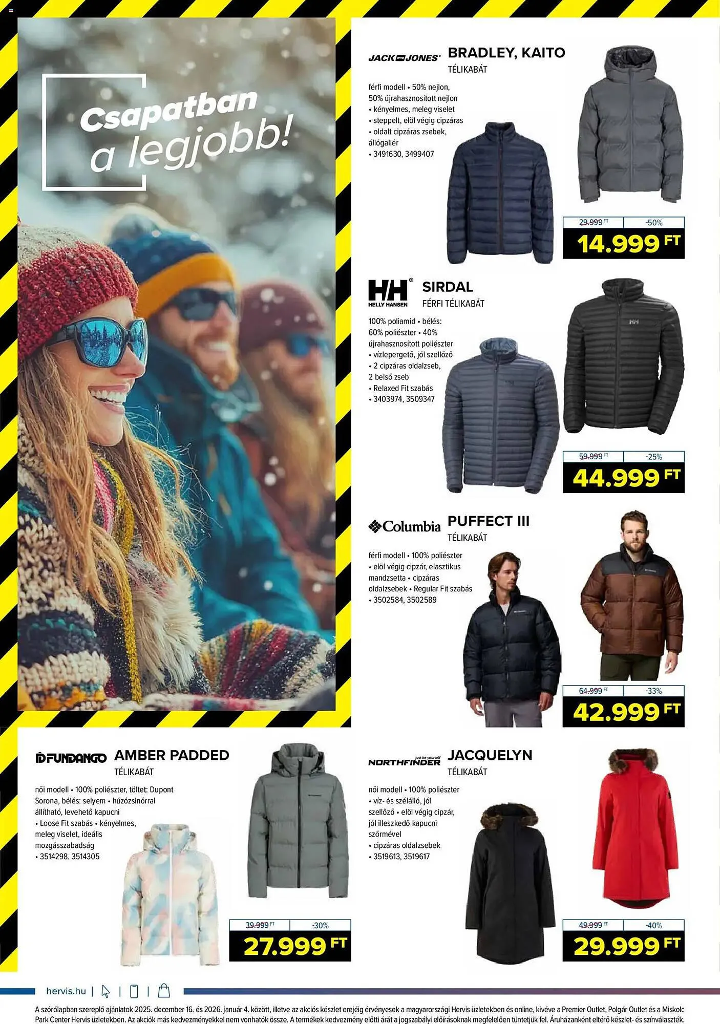 Katalógus Hervis akciós újság december 16.-tól január 4.-ig 2026. - Oldal 2