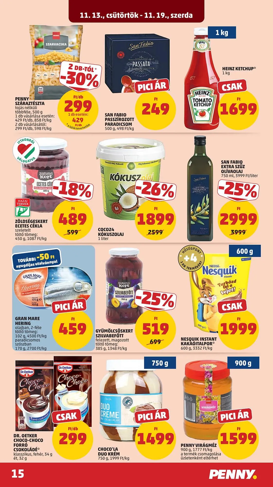 Katalógus PENNY akciós újság november 13.-tól november 19.-ig 2025. - Oldal 19