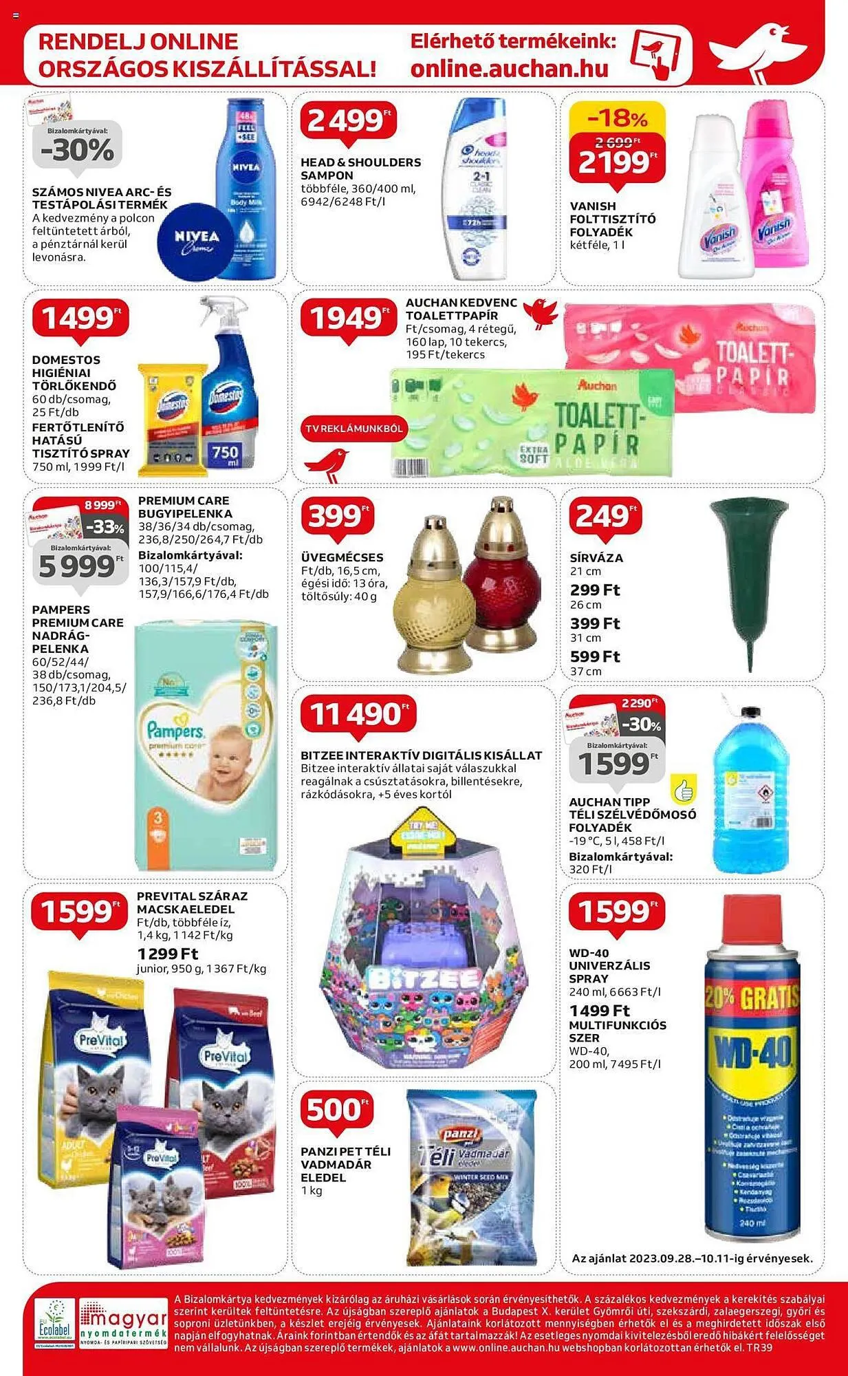 Katalógus Auchan Szupermarket akciós újság szeptember 28.-tól október 4.-ig 2023. - Oldal 4