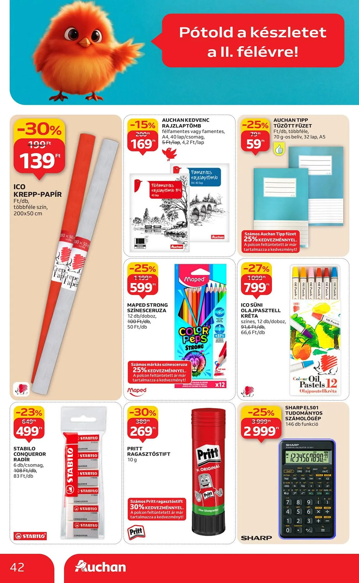 Katalógus Auchan akciós újság január 8.-tól január 14.-ig 2026. - Oldal 42