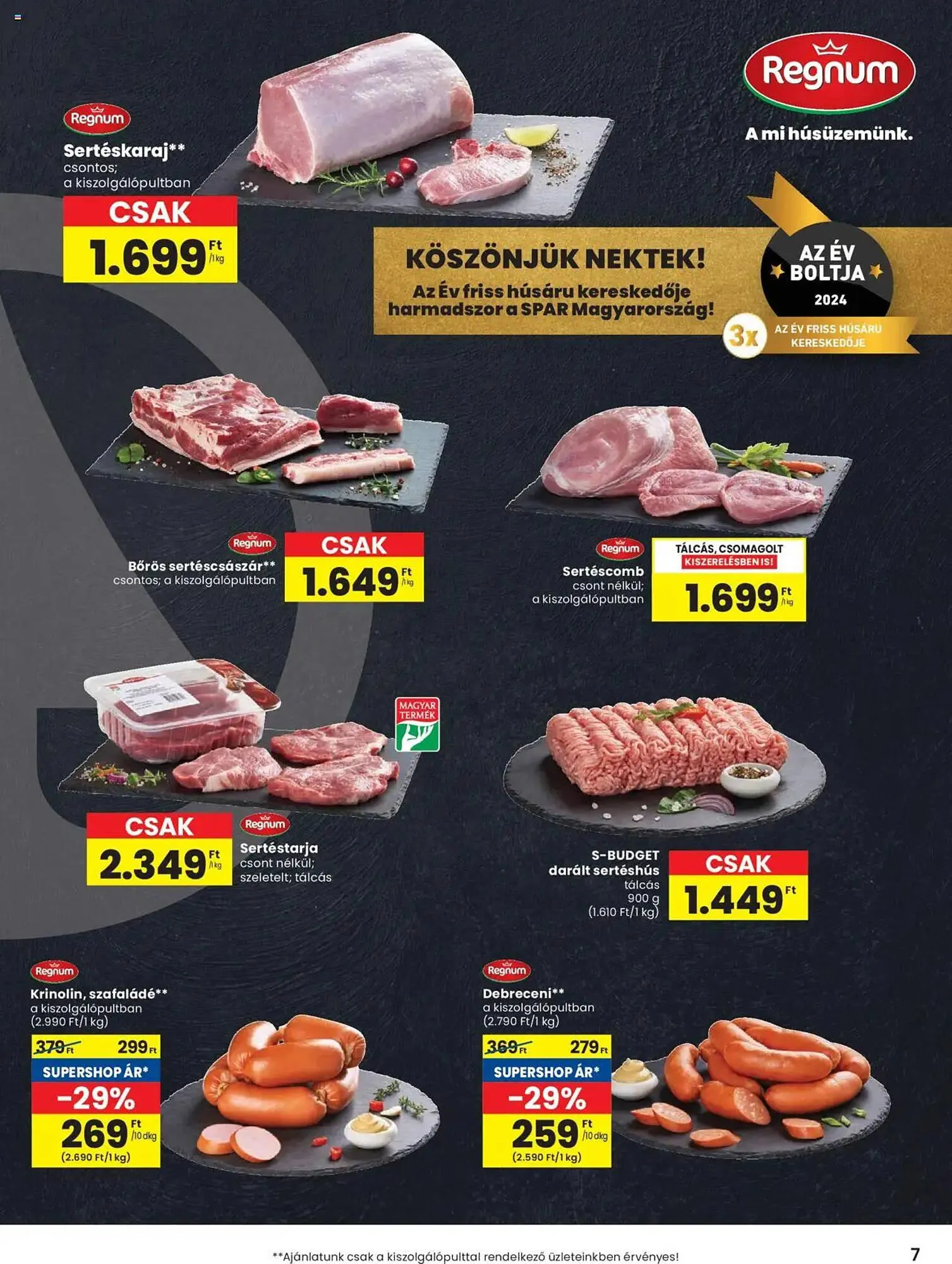 Katalógus Spar akciós újság március 20.-tól március 26.-ig 2025. - Oldal 7