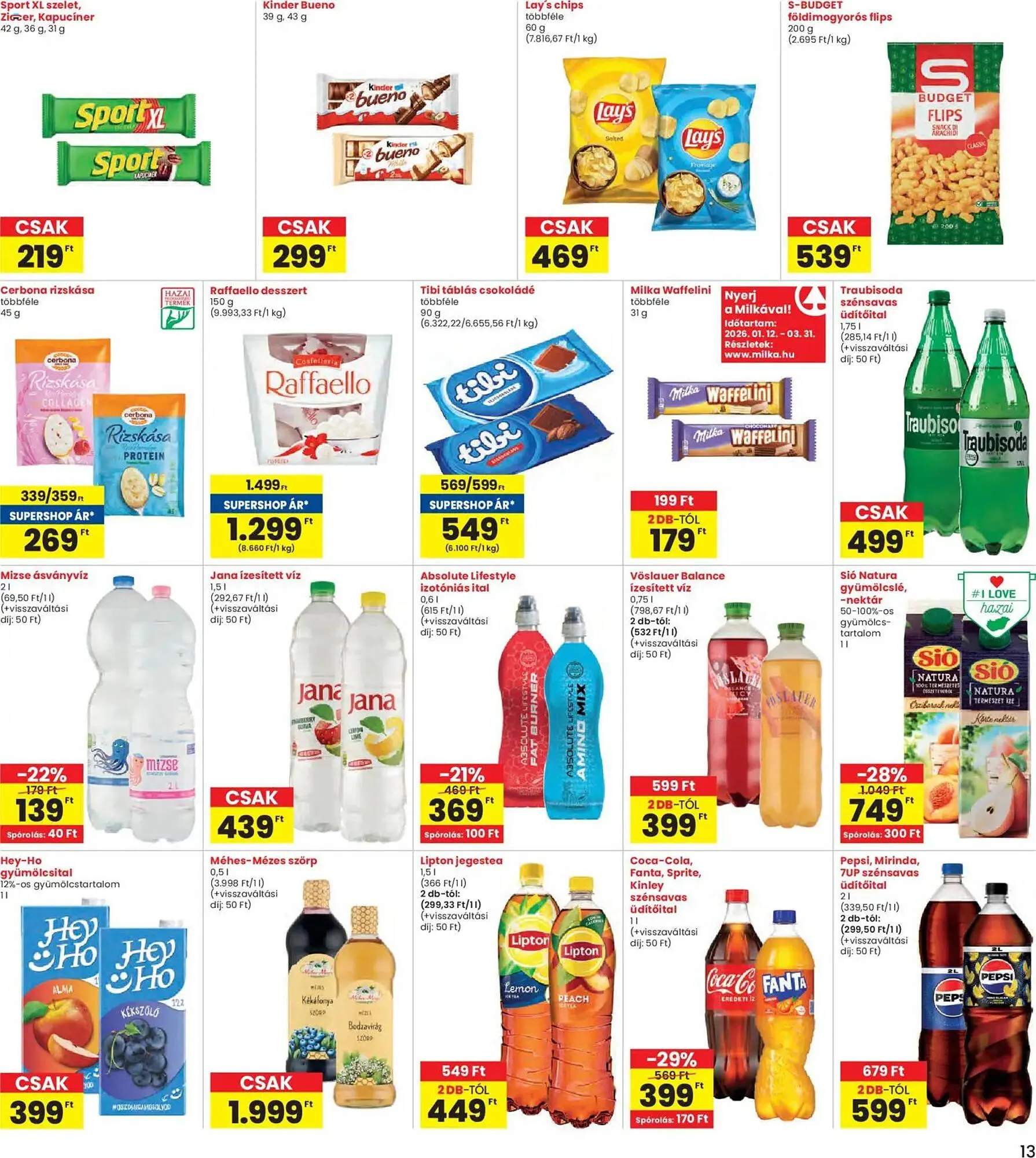 Katalógus Interspar akciós újság január 22.-tól január 28.-ig 2026. - Oldal 13