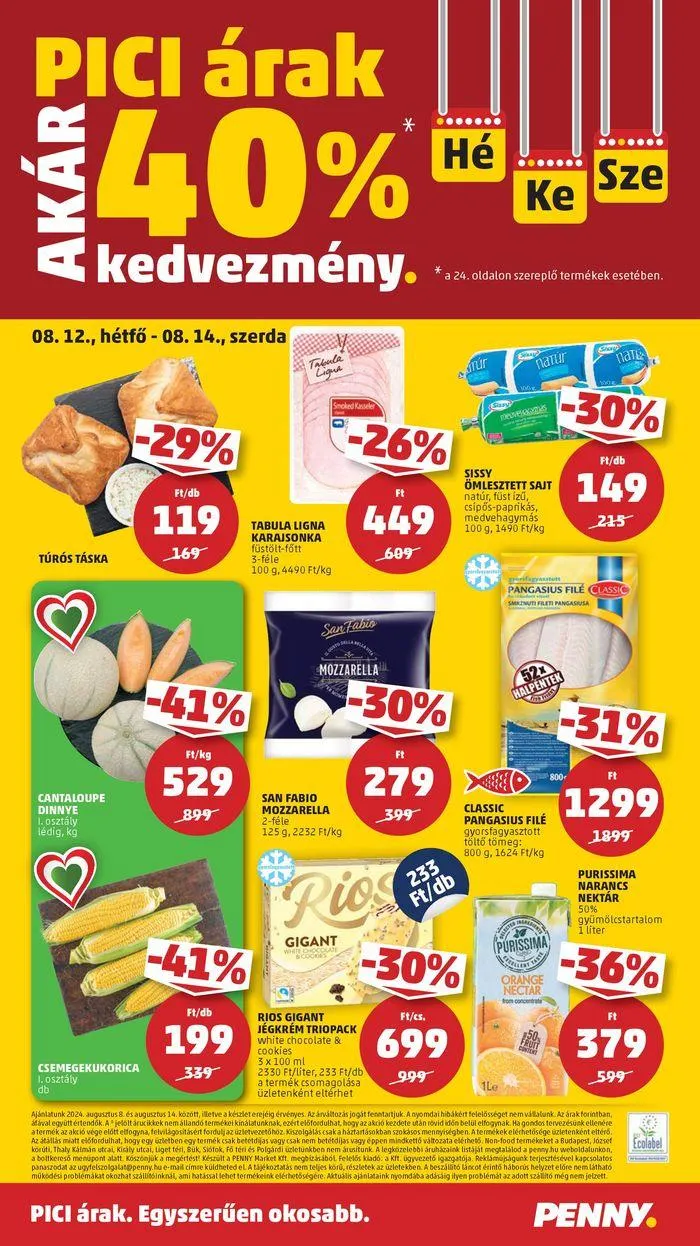 Katalógus Catalog PENNY 32. heti reklámújság augusztus 8.-tól augusztus 14.-ig 2024. - Oldal 28