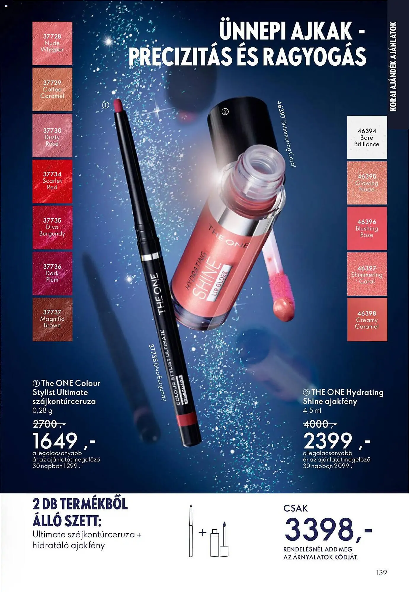 Katalógus Oriflame katalógus október 22.-tól november 11.-ig 2025. - Oldal 139