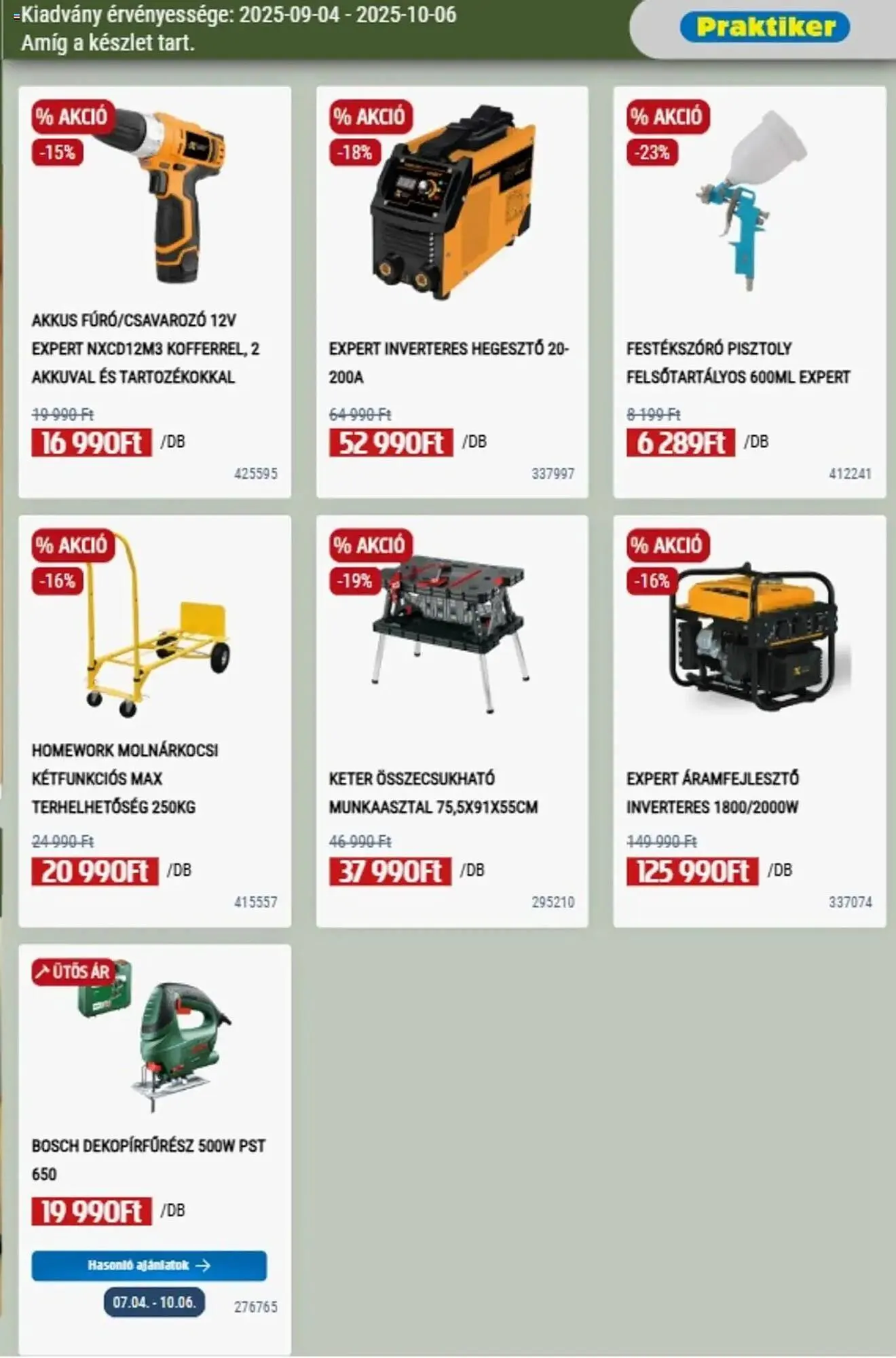 Katalógus Praktiker akciós újság szeptember 4.-tól október 6.-ig 2025. - Oldal 21