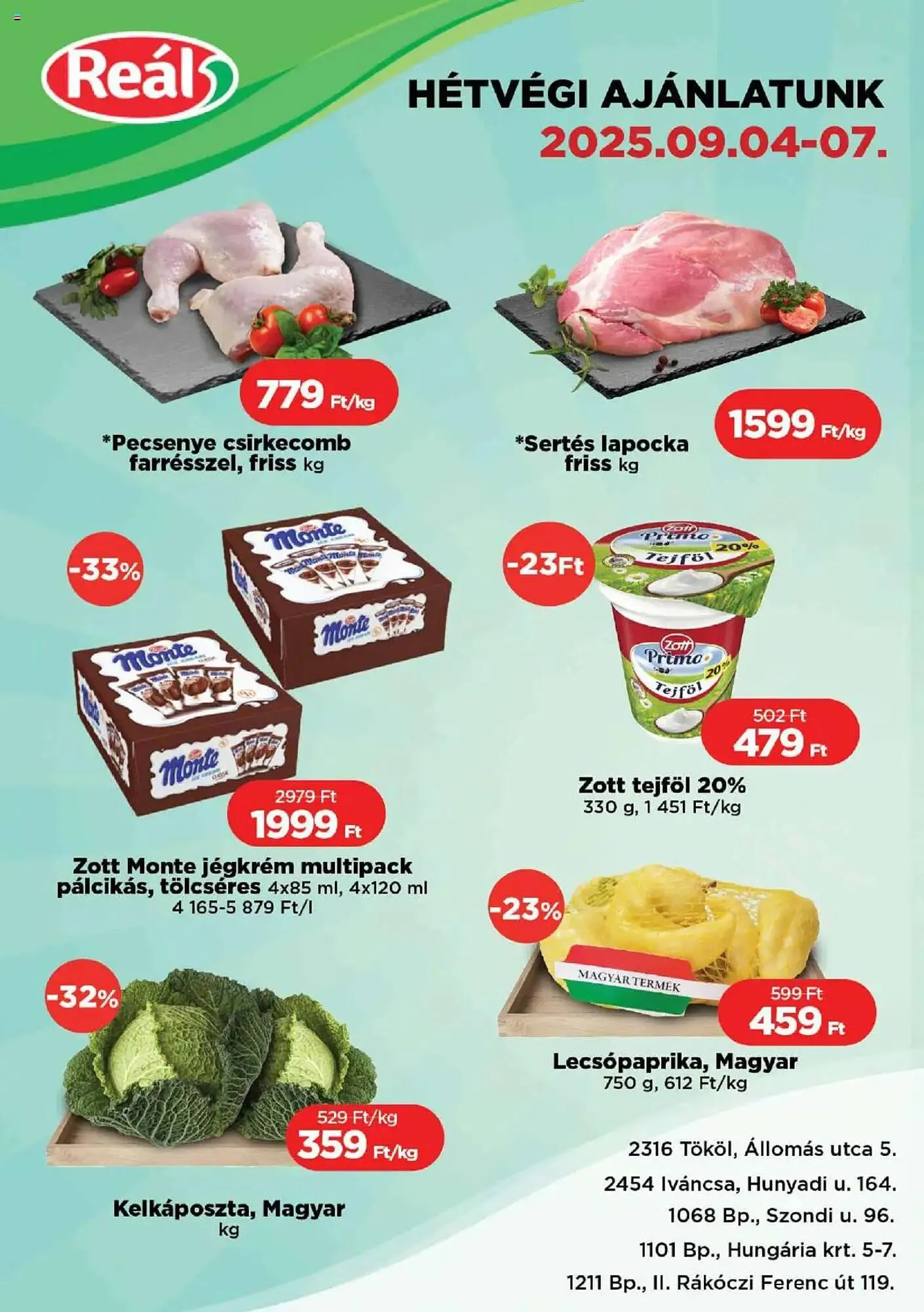 Real akciós újság - 1