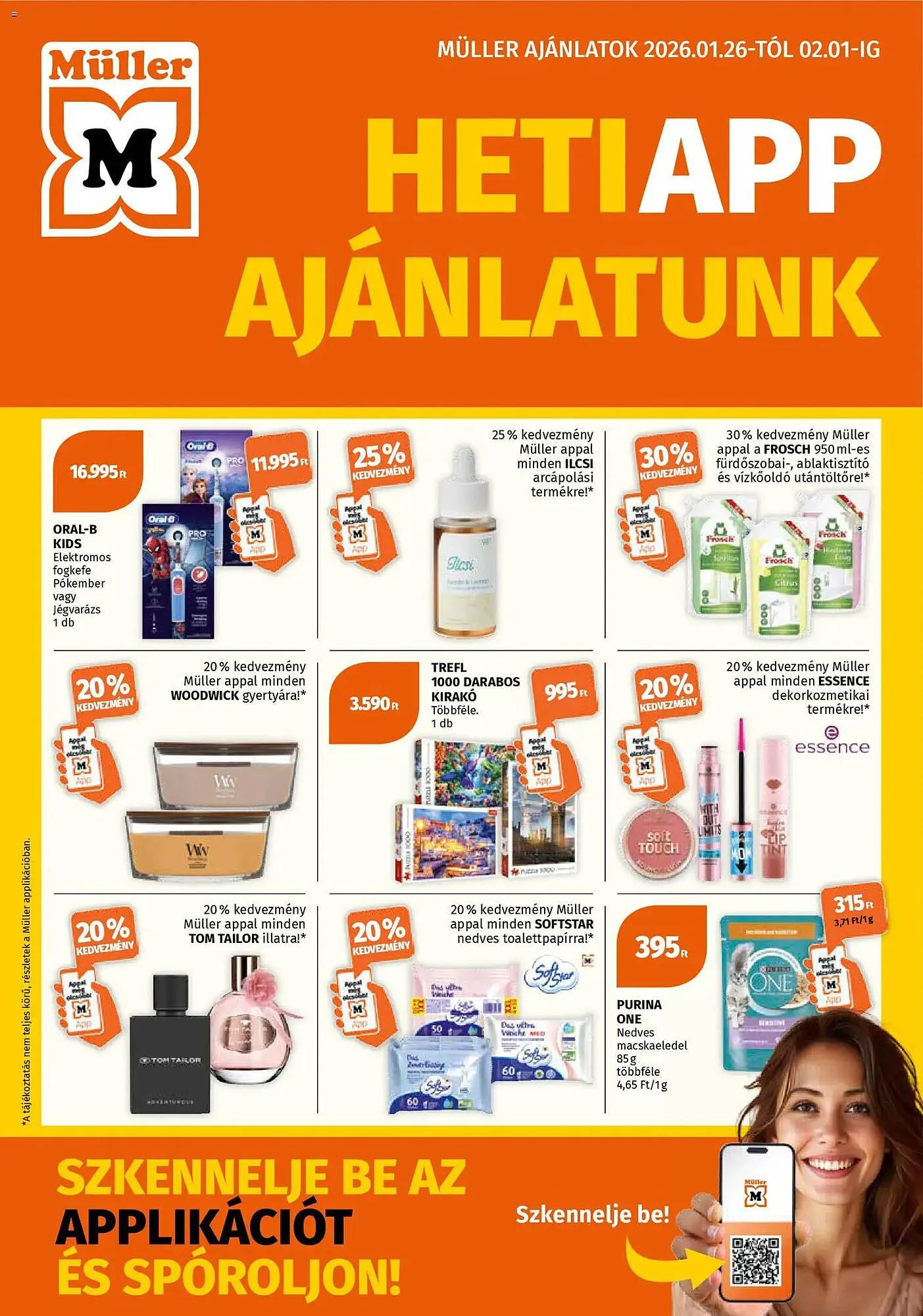 Müller akciós újság - 1