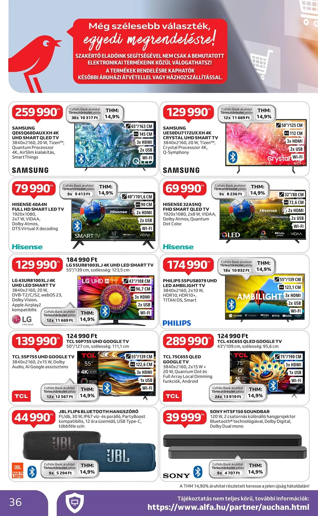 Katalógus Auchan akciós újság április 24.-tól április 30.-ig 2025. - Oldal 36