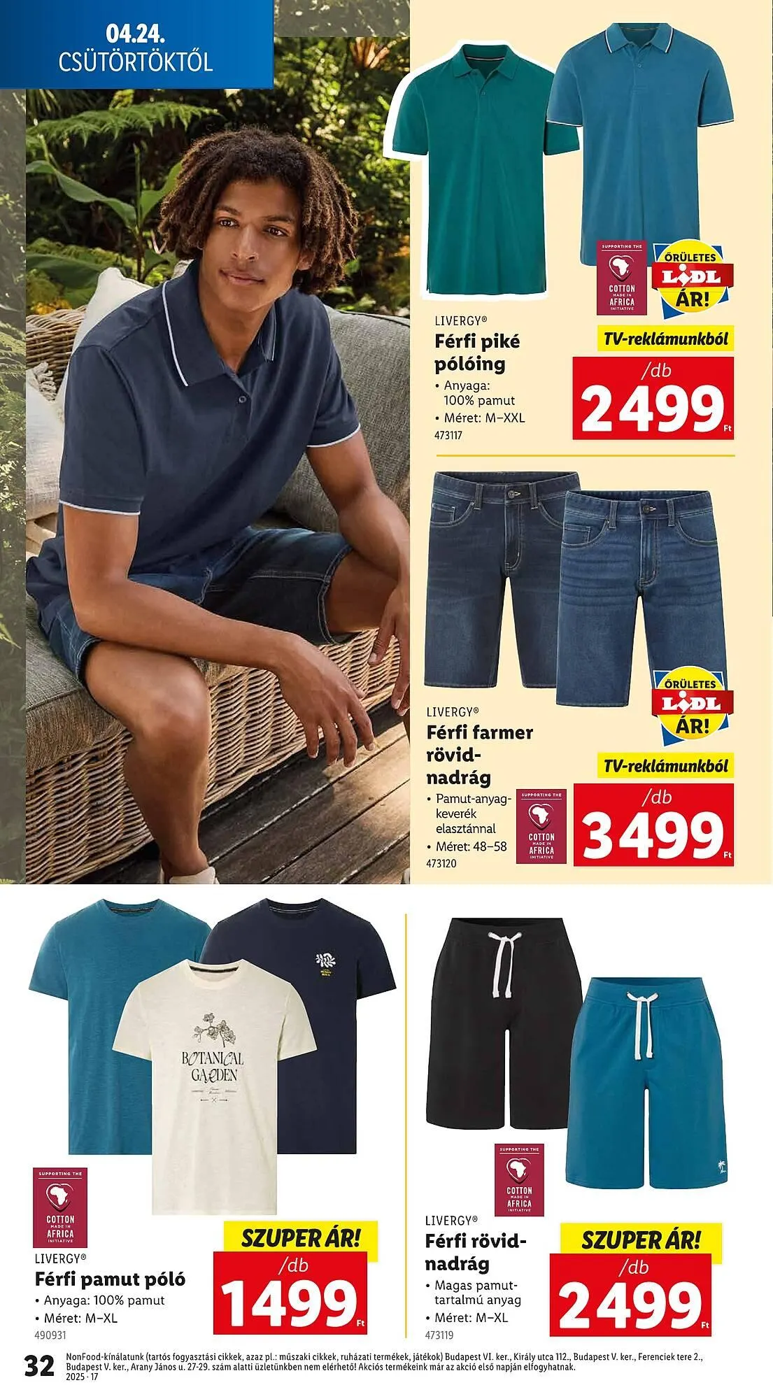 Katalógus Lidl akciós újság április 24.-tól április 29.-ig 2025. - Oldal 32