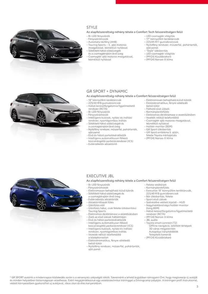 Katalógus Toyota Corolla TS január 25.-tól január 25.-ig 2026. - Oldal 3