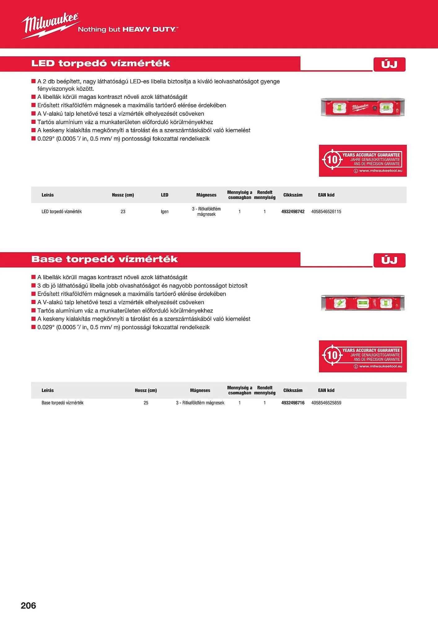 Katalógus Milwaukee akciós újság szeptember 16.-tól december 31.-ig 2025. - Oldal 206