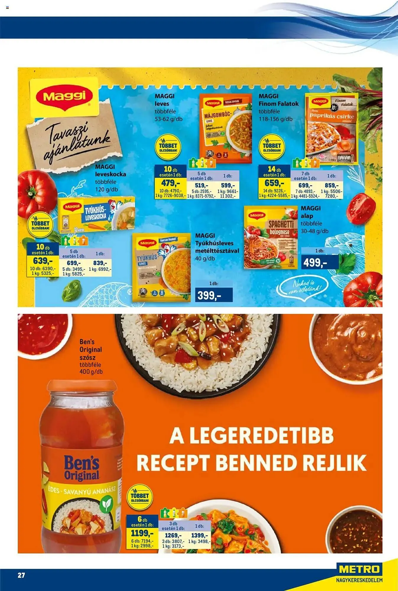 Katalógus Metro akciós újság május 2.-tól május 15.-ig 2025. - Oldal 27