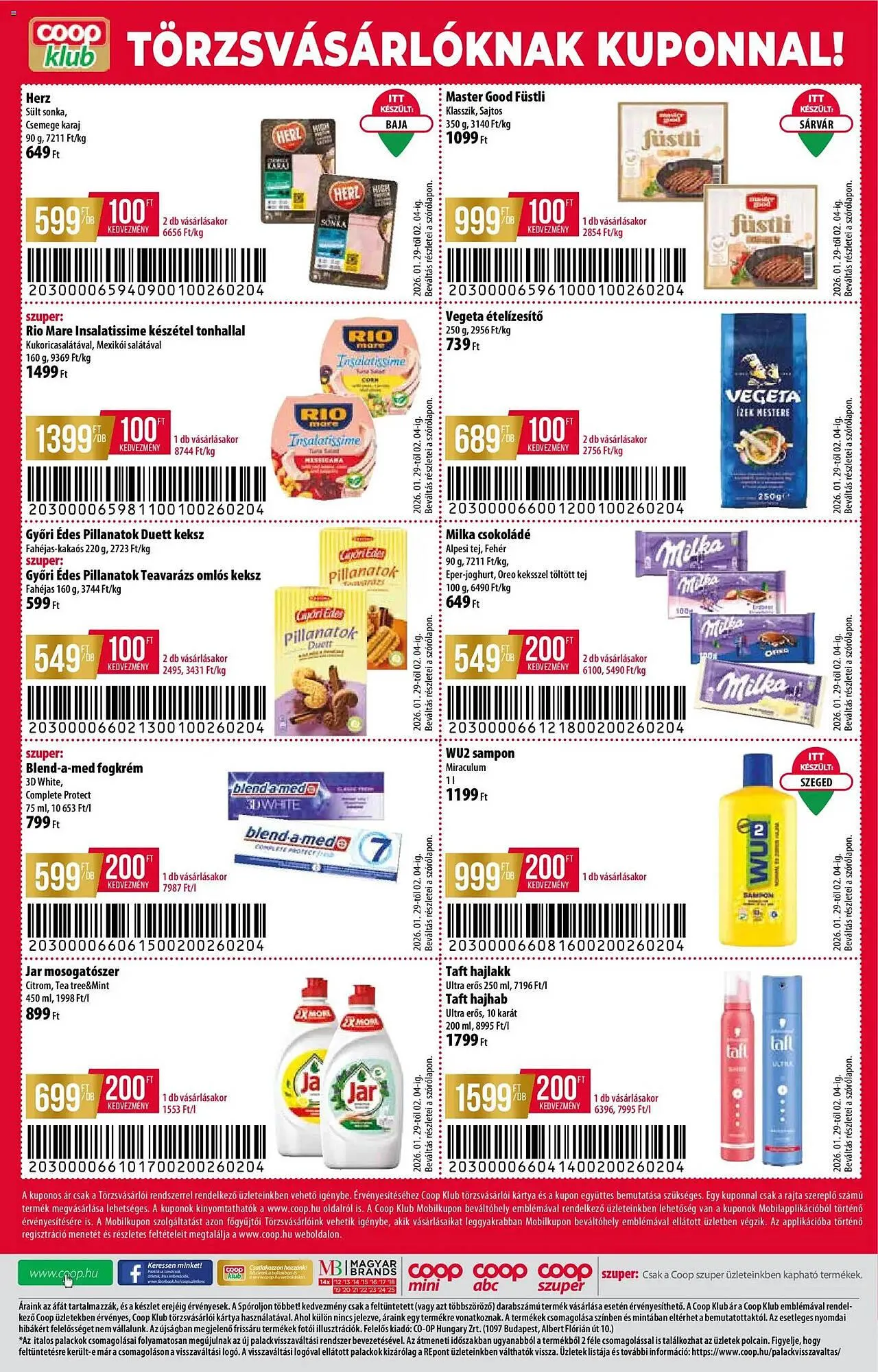 Katalógus Coop akciós újság január 29.-tól február 4.-ig 2026. - Oldal 8