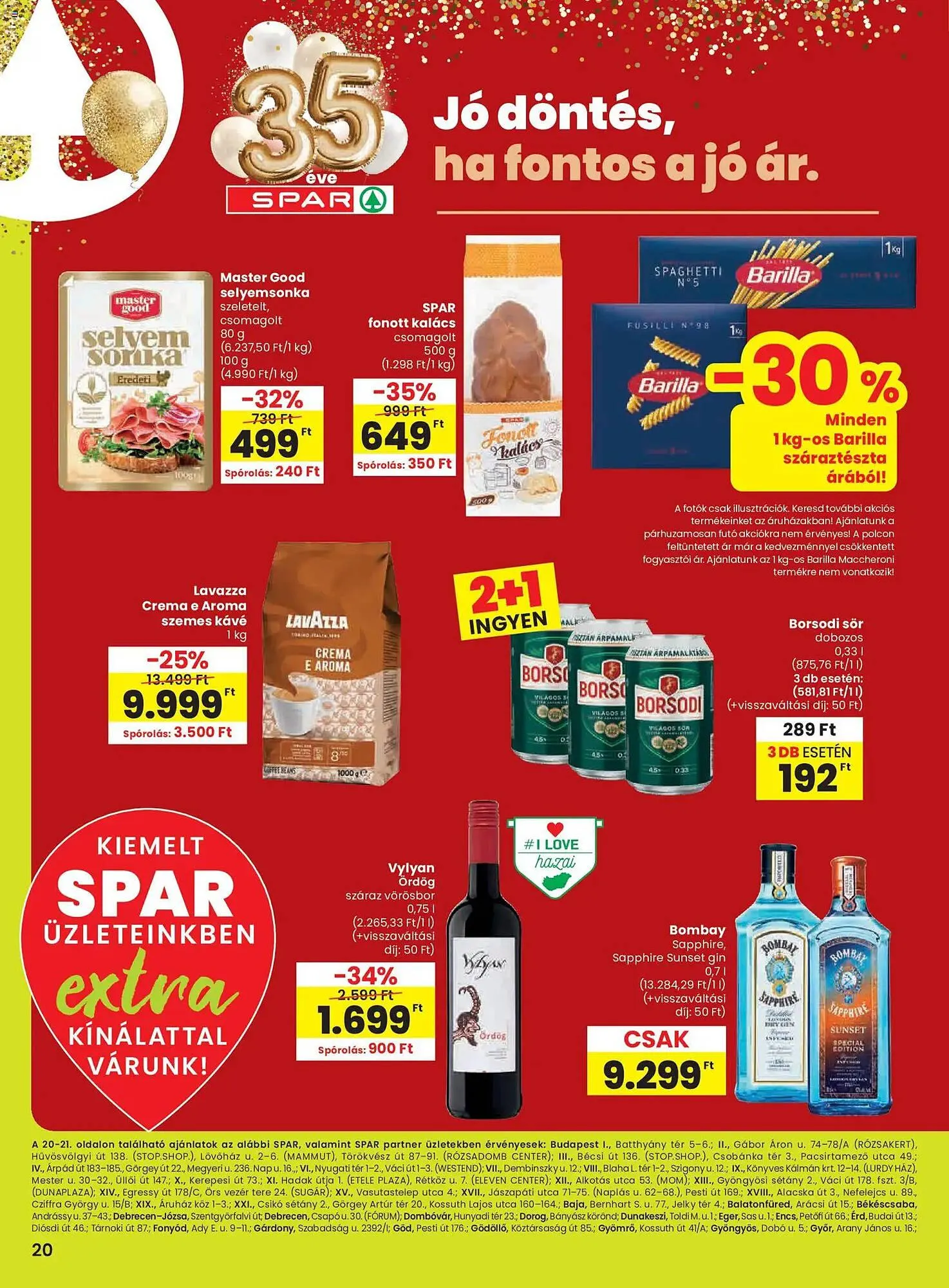 Katalógus Spar akciós újság január 15.-tól január 21.-ig 2026. - Oldal 1