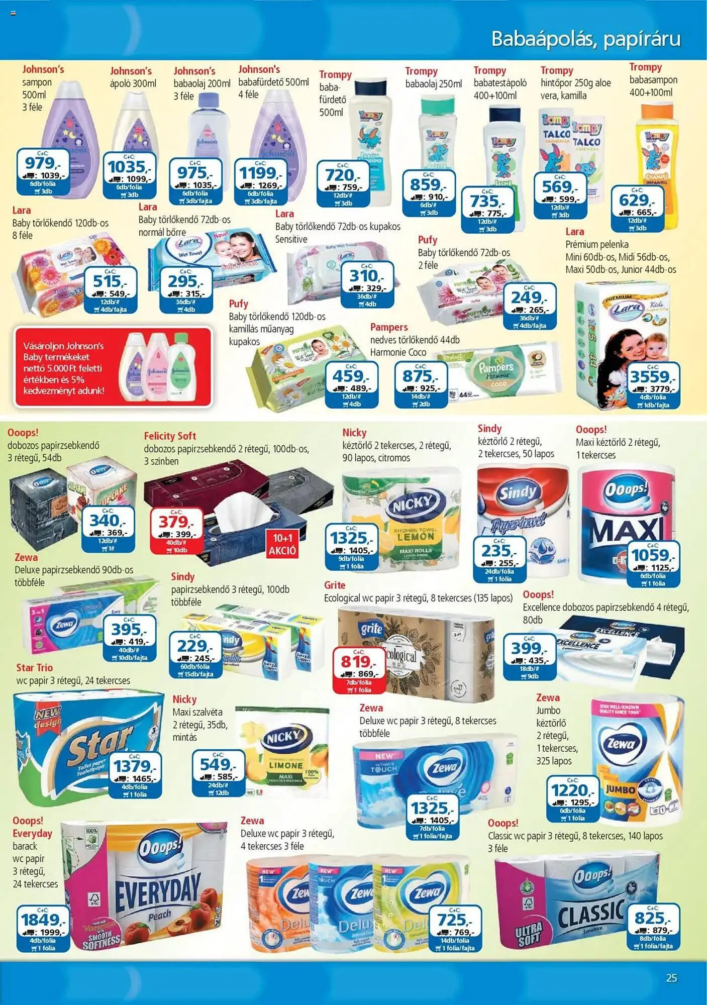 Katalógus ÁRKLUB akciós újság augusztus 1.-tól augusztus 31.-ig 2025. - Oldal 25