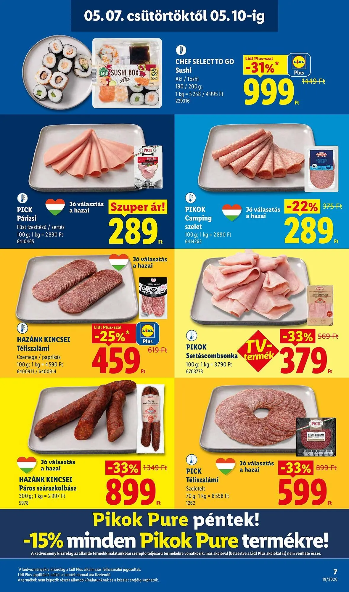 Katalógus Lidl akciós újság május 7.-tól május 13.-ig 2026. - Oldal 7