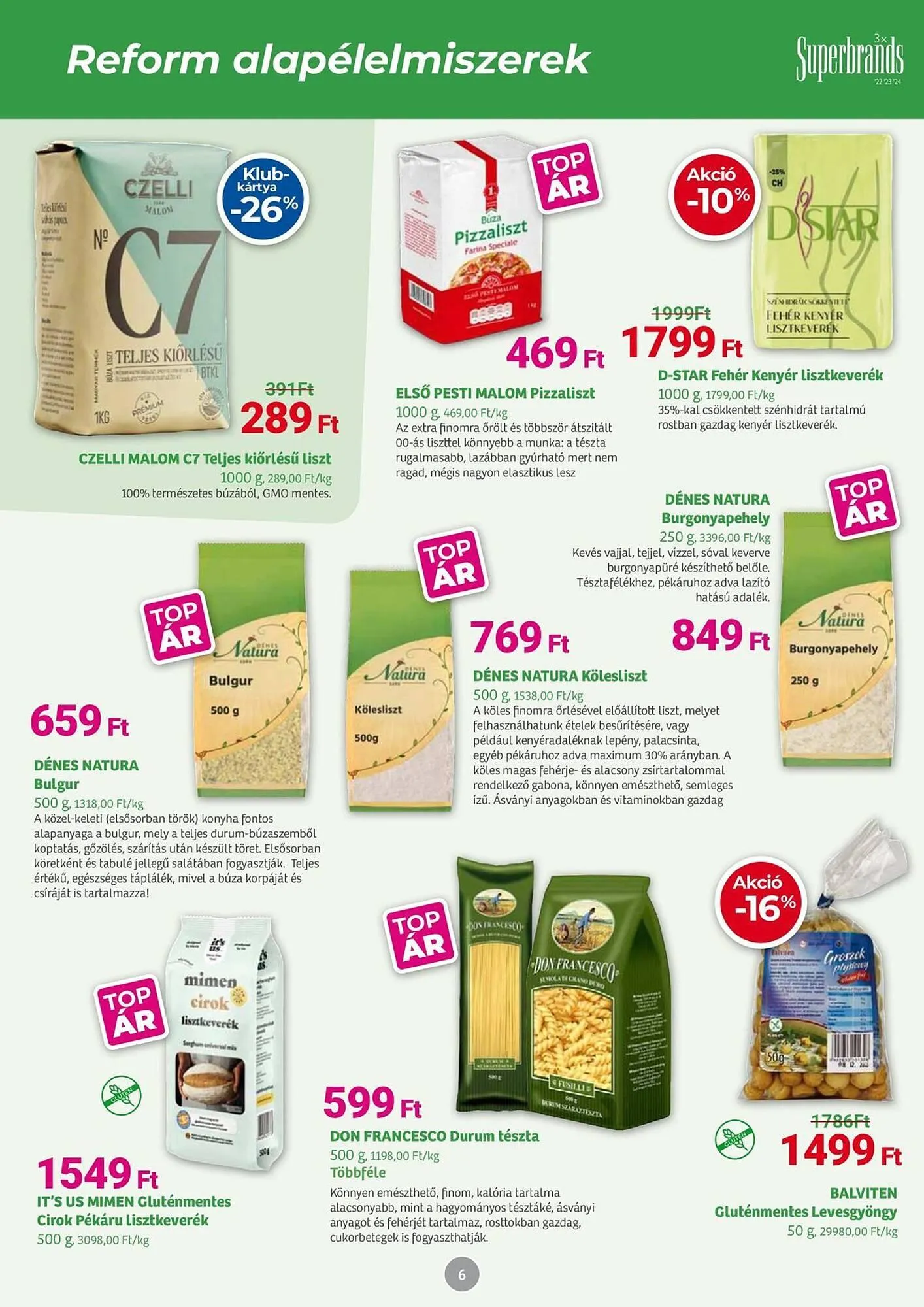 Katalógus Herbaház akciós újság július 7.-tól augusztus 3.-ig 2025. - Oldal 6