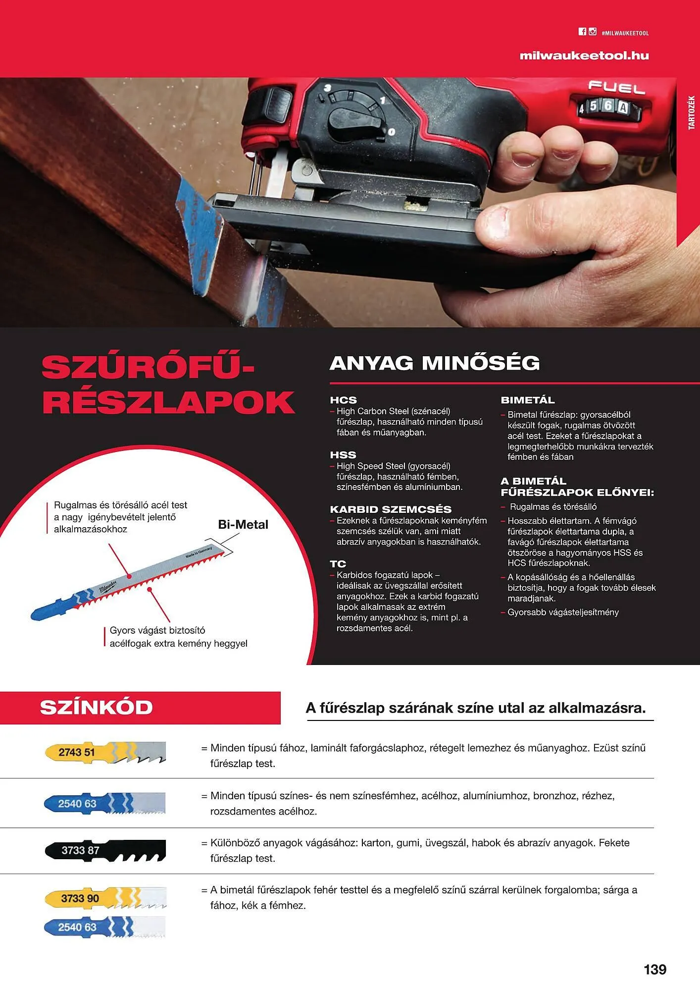 Katalógus Milwaukee akciós újság szeptember 16.-tól december 31.-ig 2025. - Oldal 139