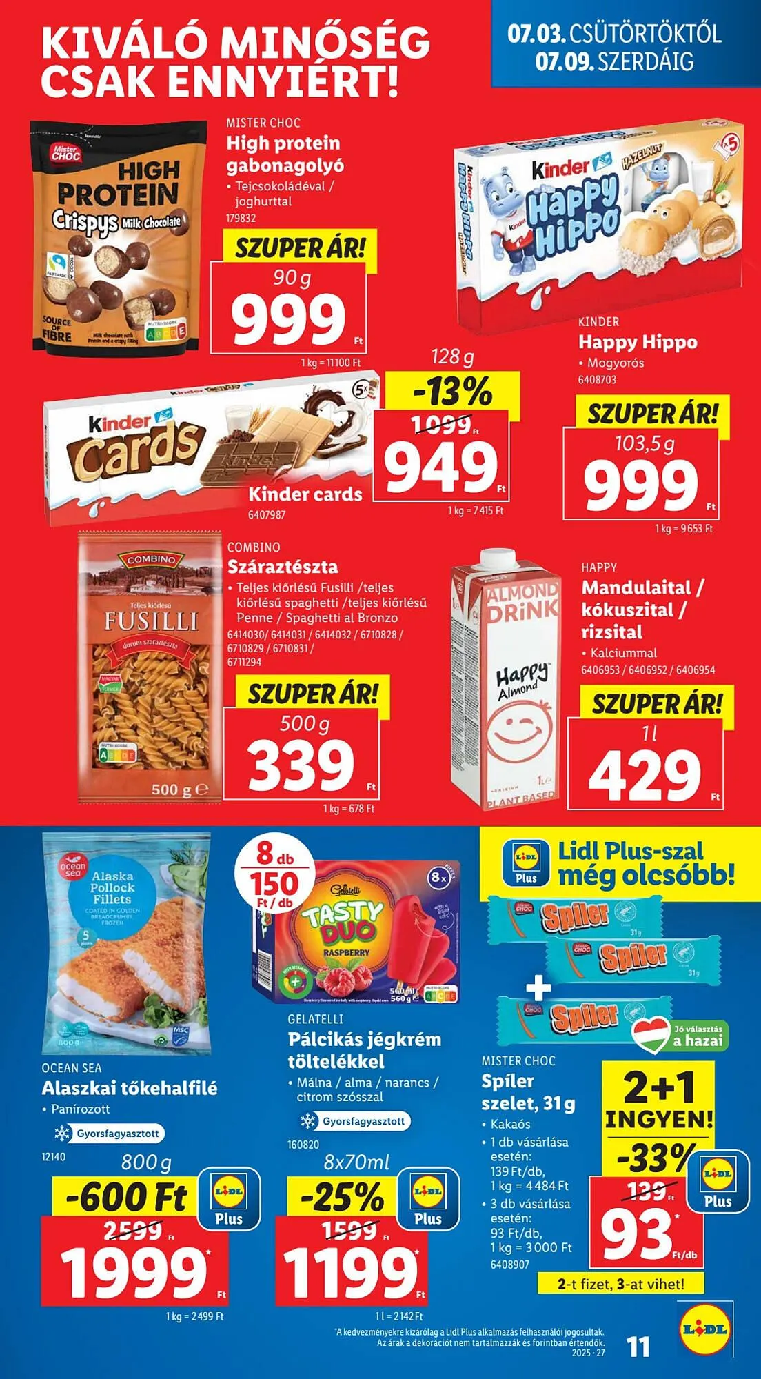 Katalógus Lidl akciós újság július 3.-tól július 9.-ig 2025. - Oldal 11