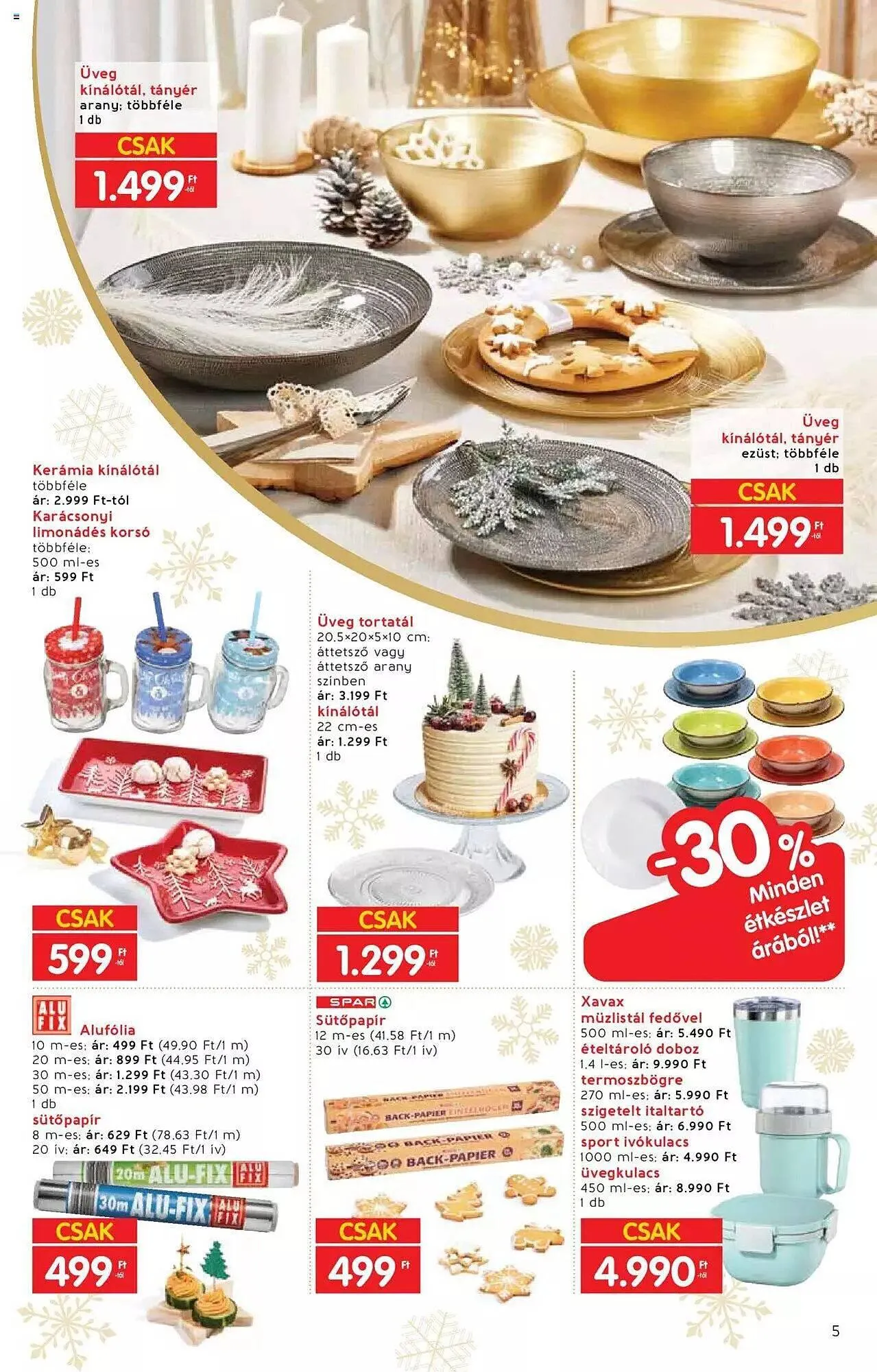 Katalógus Interspar akciós újság november 22.-tól december 24.-ig 2023. - Oldal 5