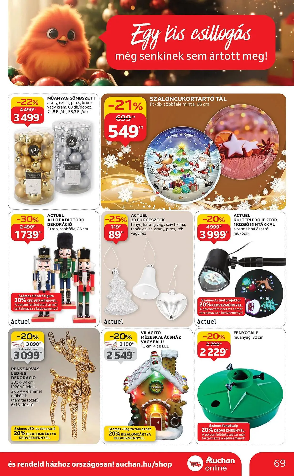 Katalógus Auchan akciós újság december 4.-tól december 10.-ig 2025. - Oldal 69