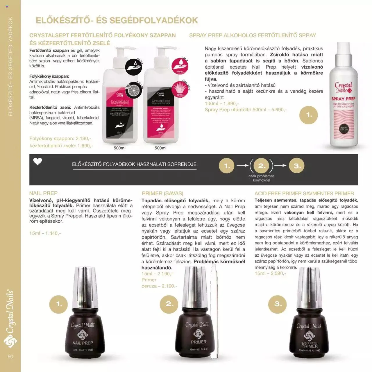Katalógus Crystal Nails - Nagykatalógus 22/23 március 8.-tól december 31.-ig 2023. - Oldal 80