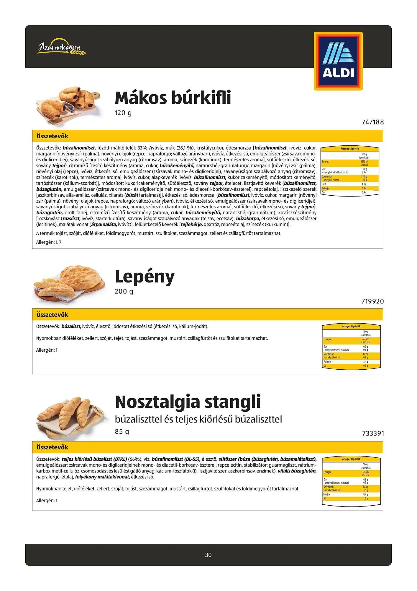 Katalógus ALDI akciós újság május 31.-tól július 4.-ig 2025. - Oldal 30