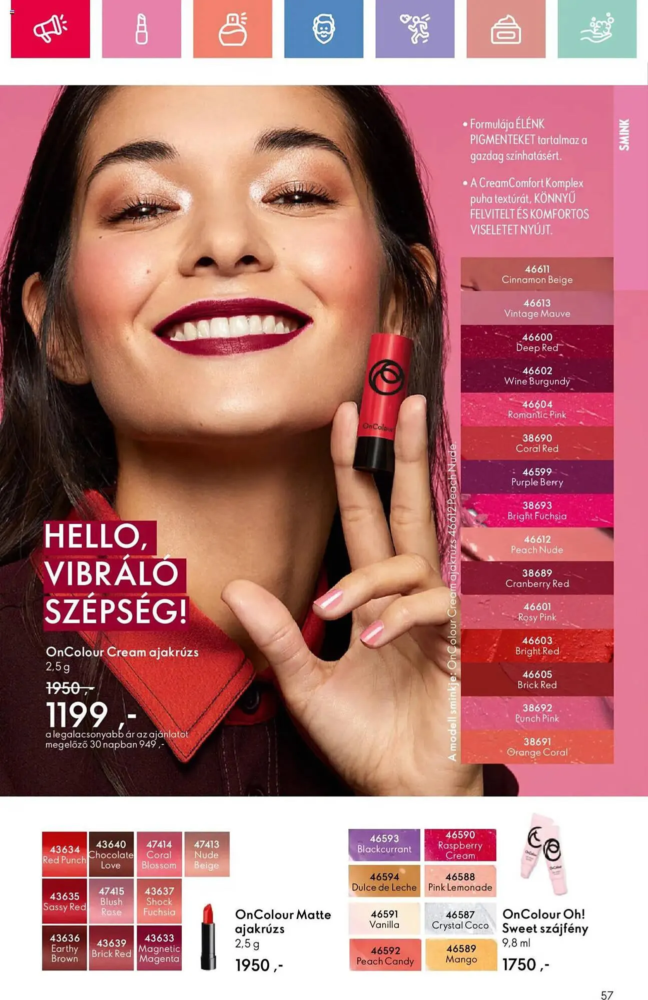 Katalógus Oriflame akciós újság május 4.-tól május 24.-ig 2025. - Oldal 57