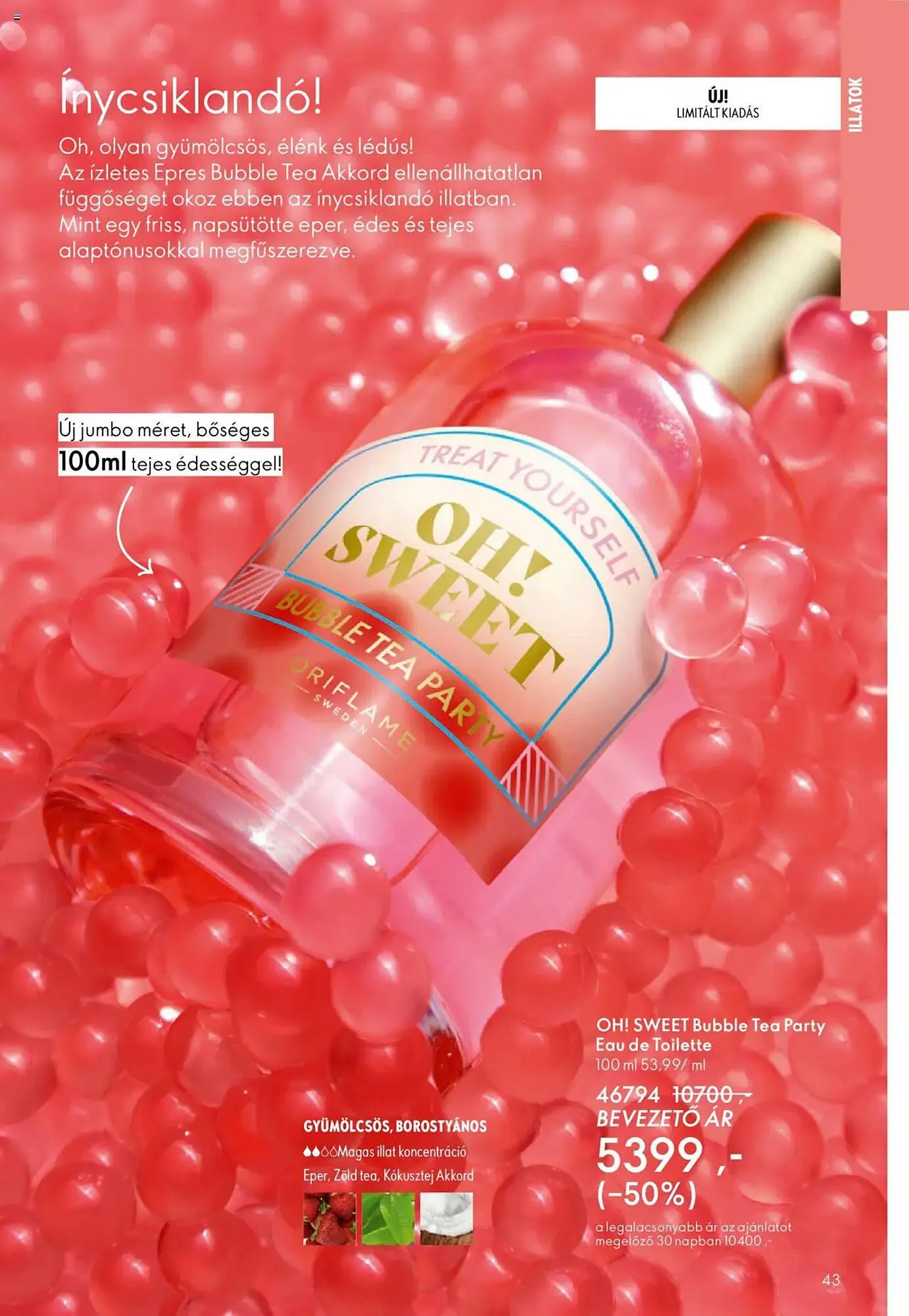 Katalógus Oriflame akciós újság június 15.-tól július 5.-ig 2025. - Oldal 43