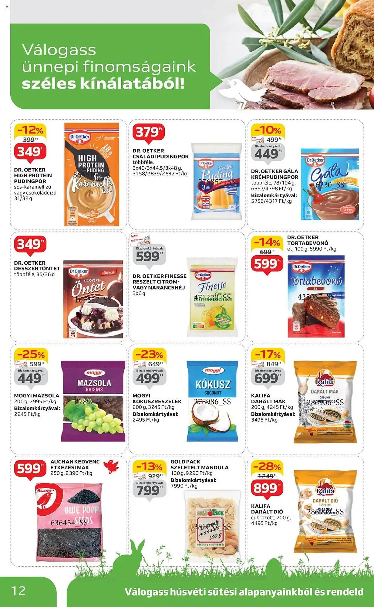 Katalógus Auchan akciós újság március 27.-tól április 19.-ig 2025. - Oldal 12