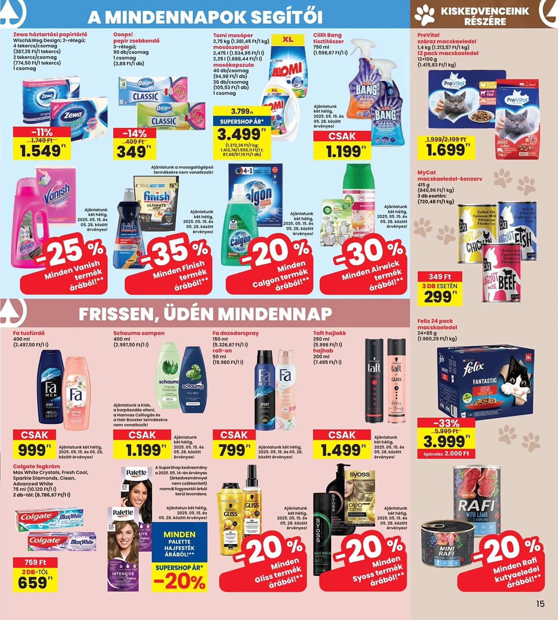 Katalógus Interspar akciós újság május 15.-tól május 21.-ig 2025. - Oldal 15