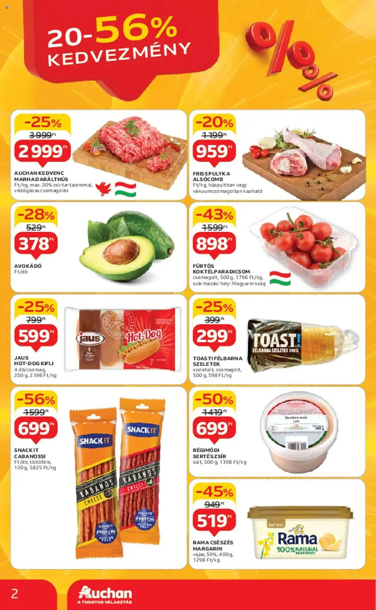Katalógus Auchan akciós újság március 13.-tól március 19.-ig 2025. - Oldal 2
