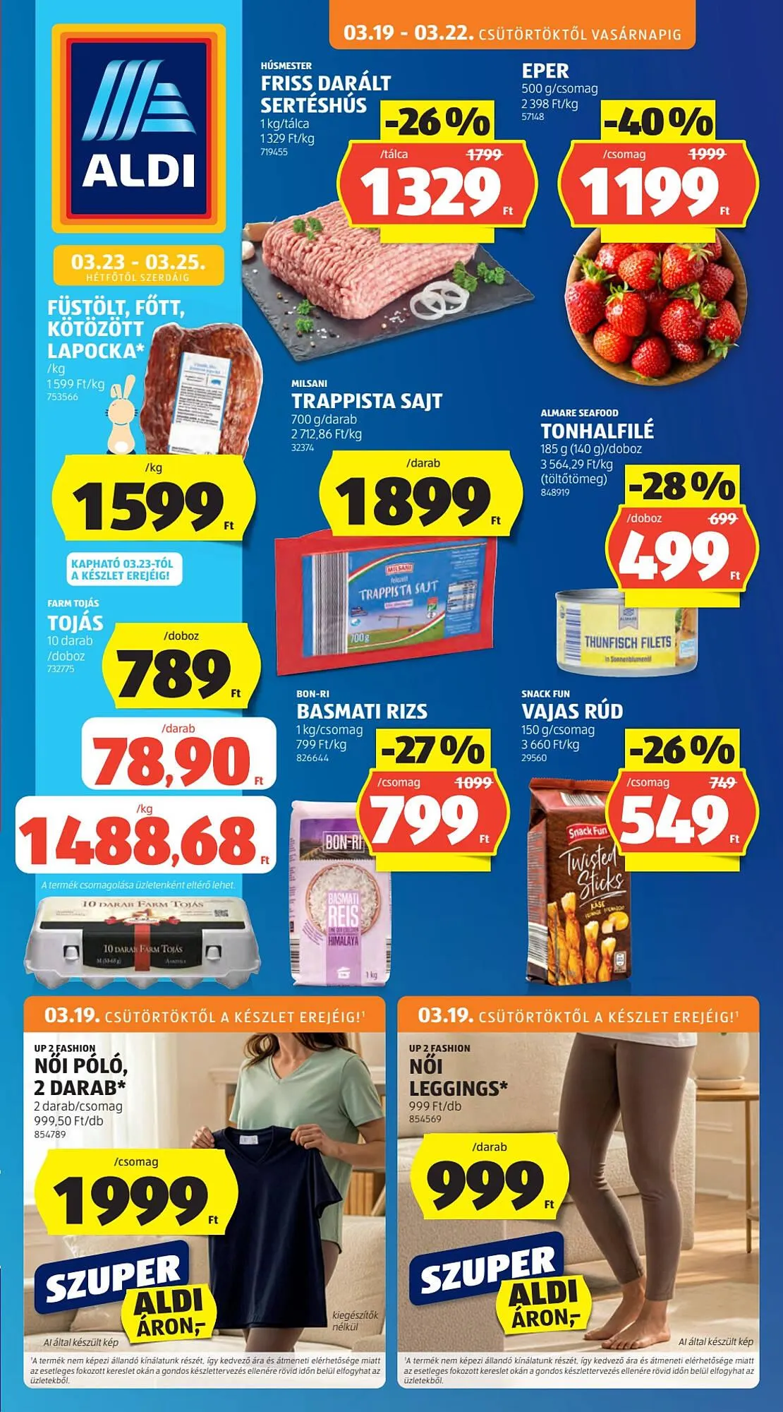 Katalógus ALDI akciós újság március 19.-tól március 25.-ig 2026. - Oldal 1