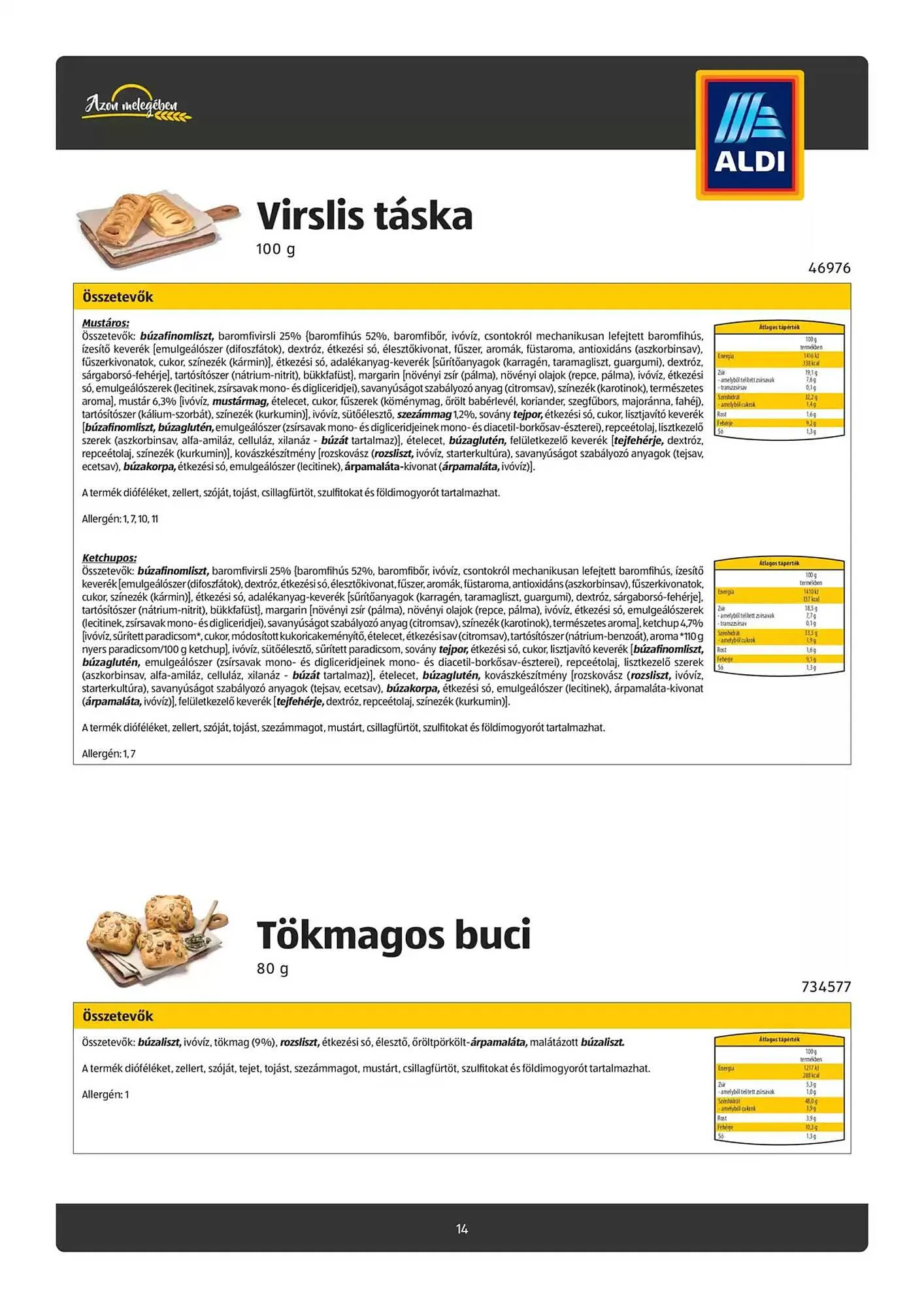 Katalógus ALDI akciós újság január 30.-tól február 13.-ig 2025. - Oldal 14