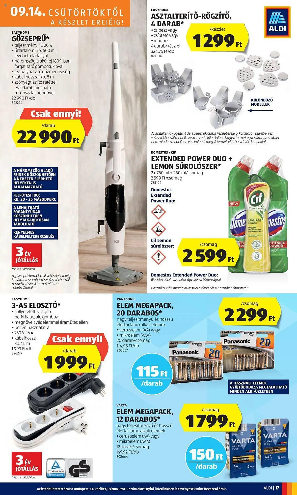 Katalógus ALDI akciós újság szeptember 14.-tól szeptember 20.-ig 2023. - Oldal 19