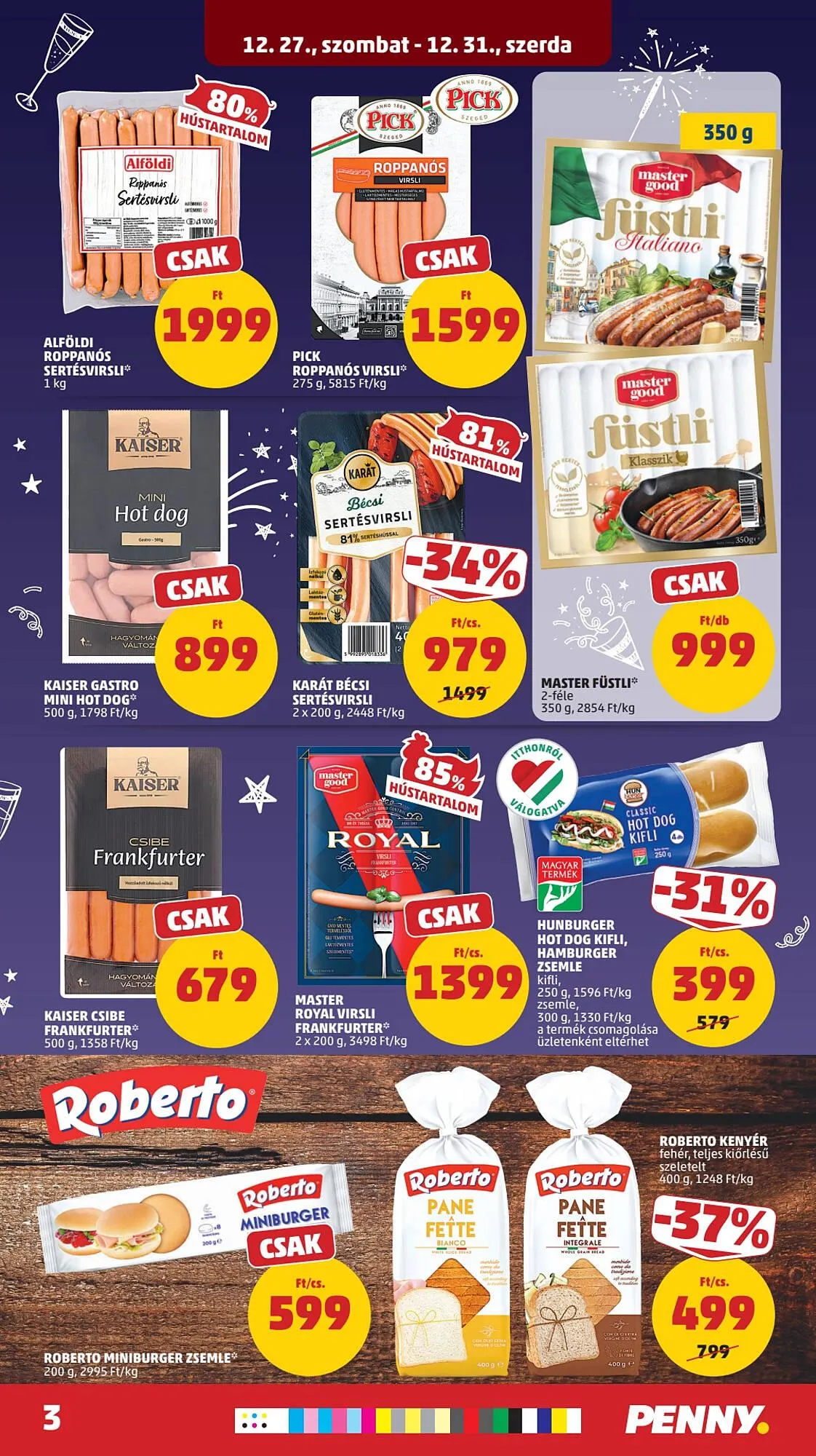 Katalógus PENNY akciós újság december 27.-tól december 31.-ig 2025. - Oldal 3