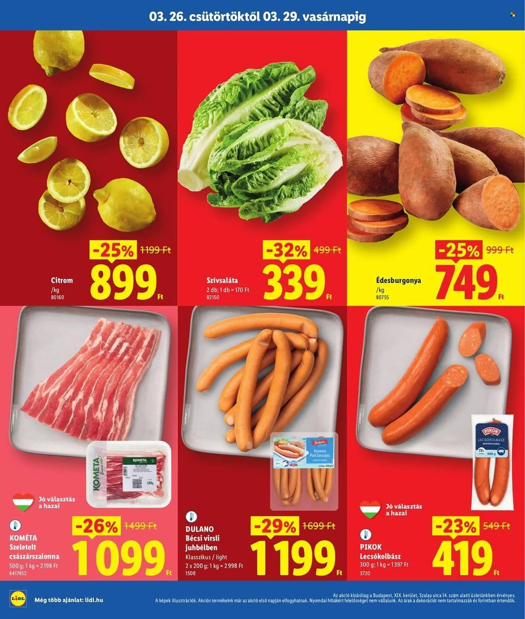 Katalógus Lidl akciós újság március 26.-tól március 29.-ig 2026. - Oldal 2