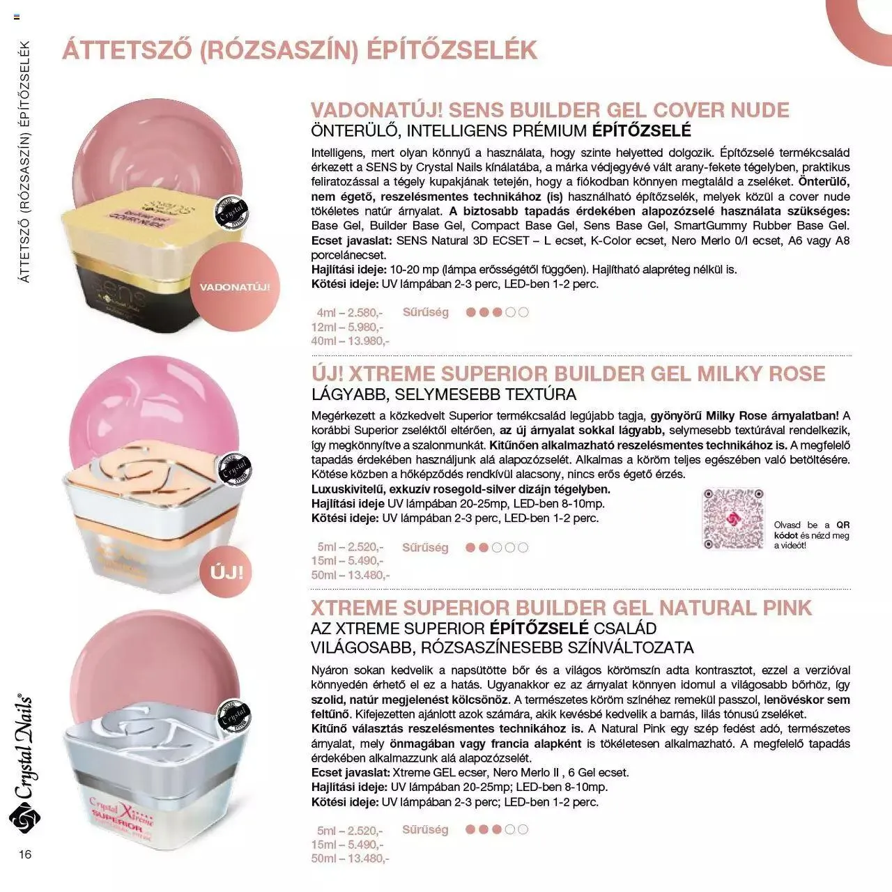 Katalógus Crystal Nails - Nagykatalógus 2023/24 március 6.-tól december 31.-ig 2023. - Oldal 16