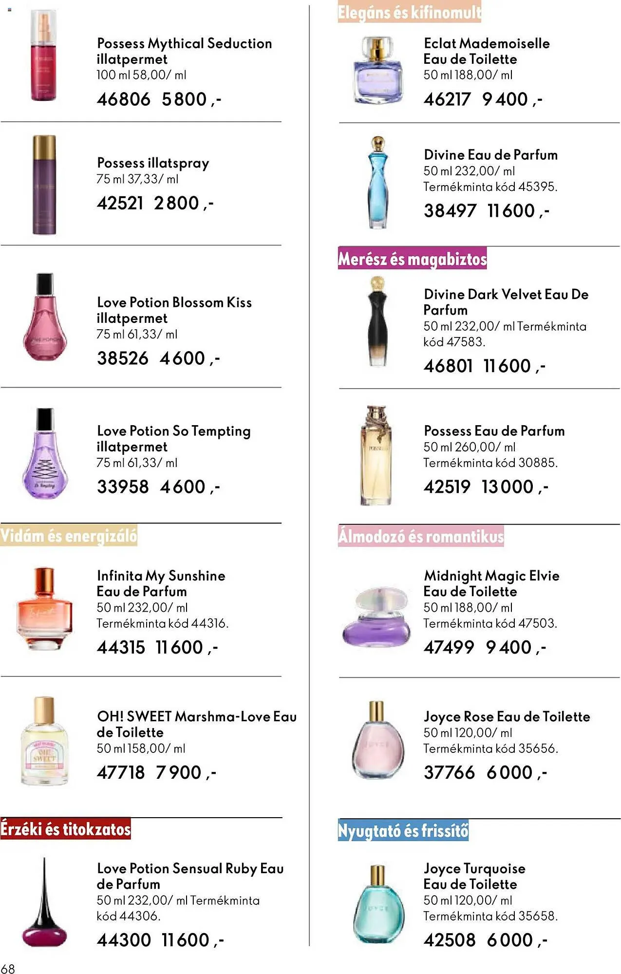 Katalógus Oriflame katalógus március 25.-tól április 14.-ig 2026. - Oldal 68