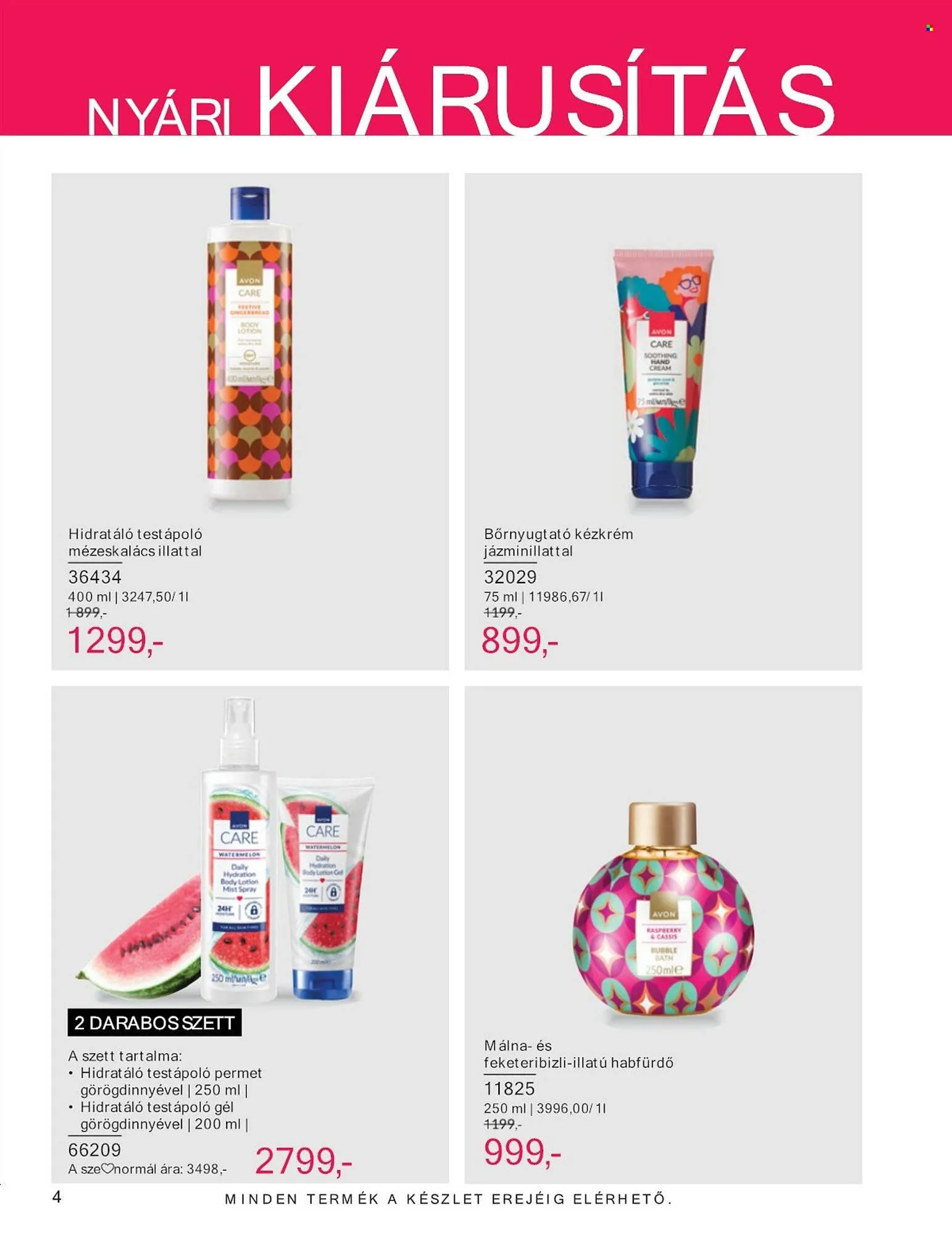 Katalógus AVON akciós újság június 1.-tól június 30.-ig 2025. - Oldal 4
