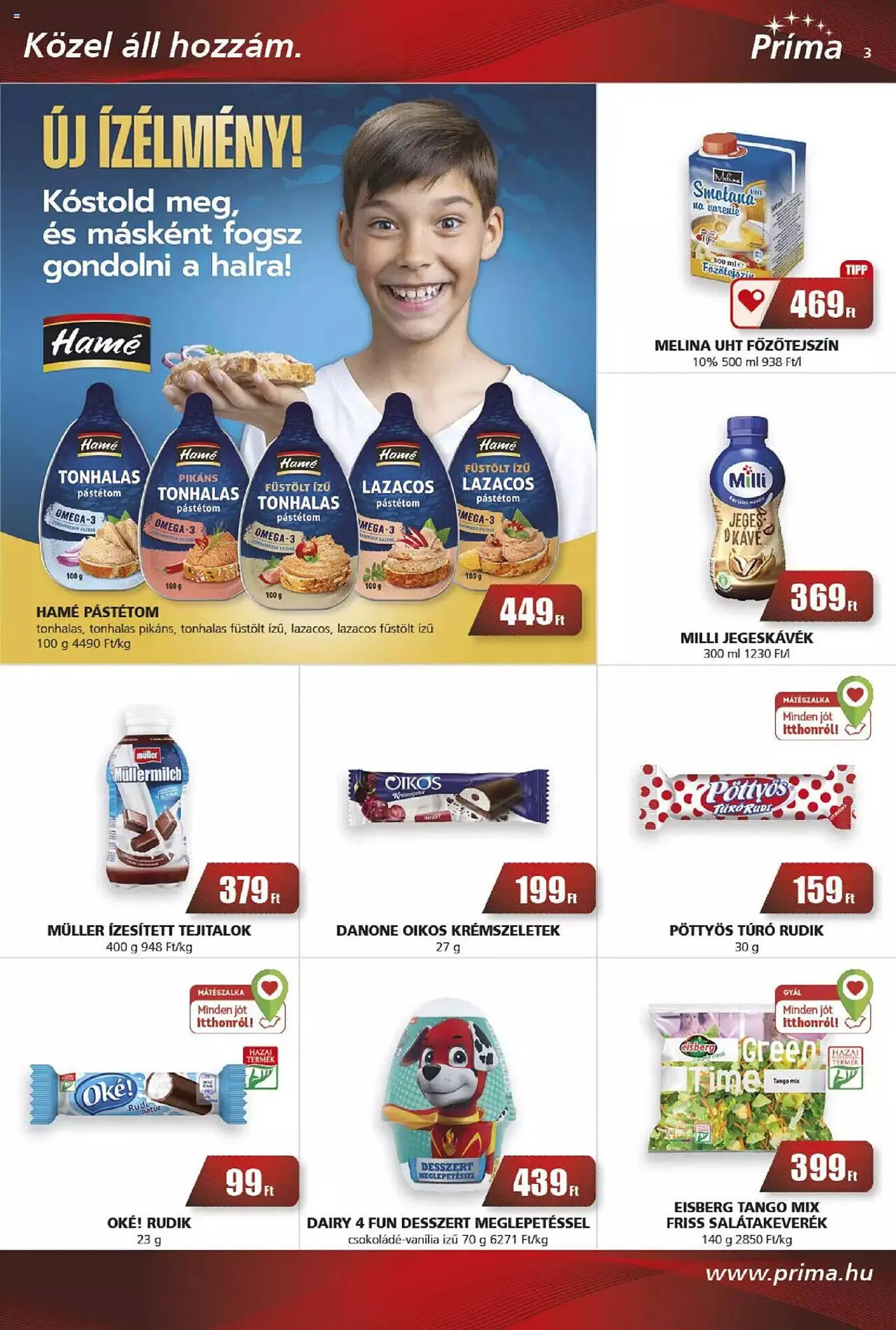 Katalógus Príma akciós újság szeptember 21.-tól szeptember 27.-ig 2023. - Oldal 3