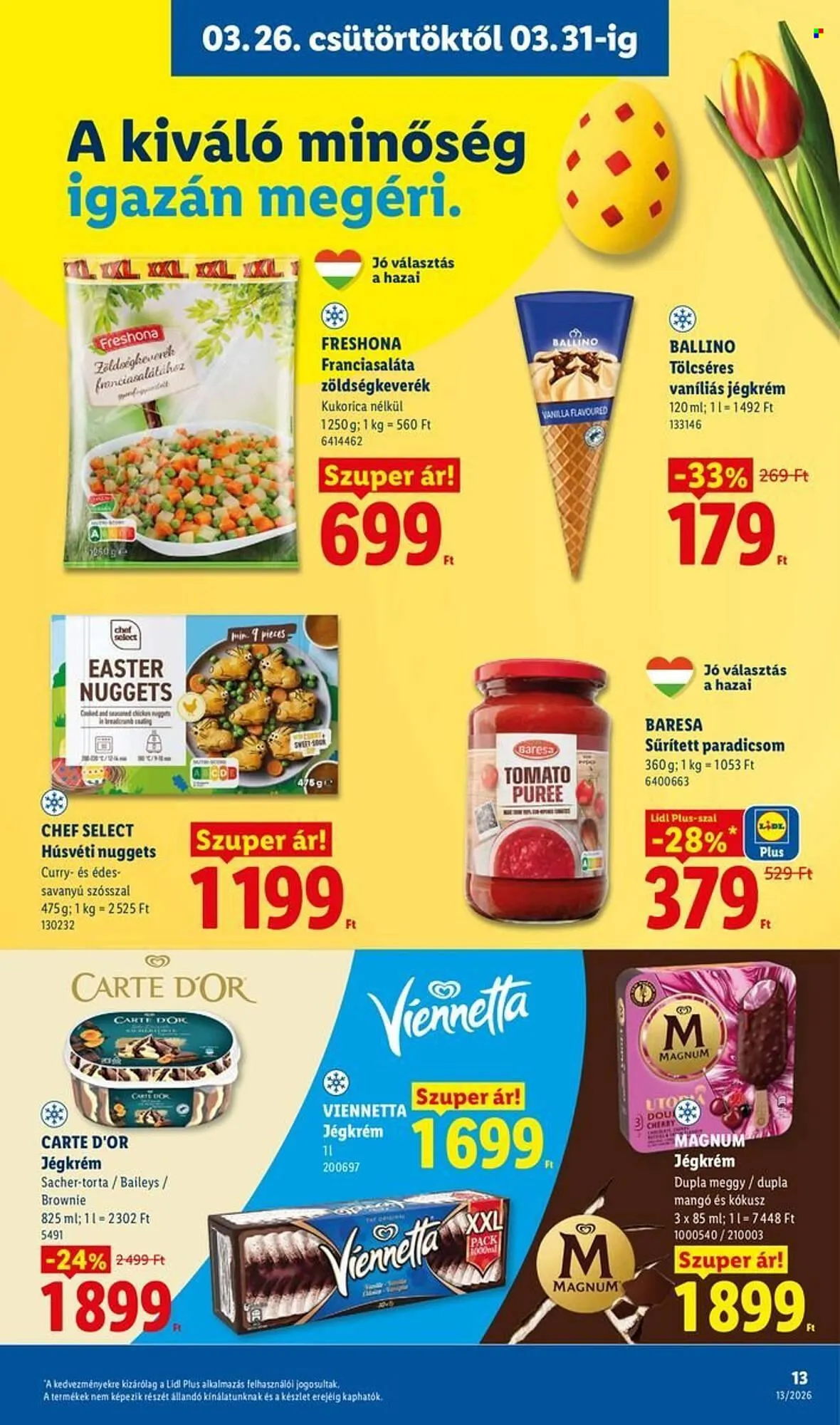 Katalógus Lidl akciós újság március 26.-tól április 1.-ig 2026. - Oldal 13